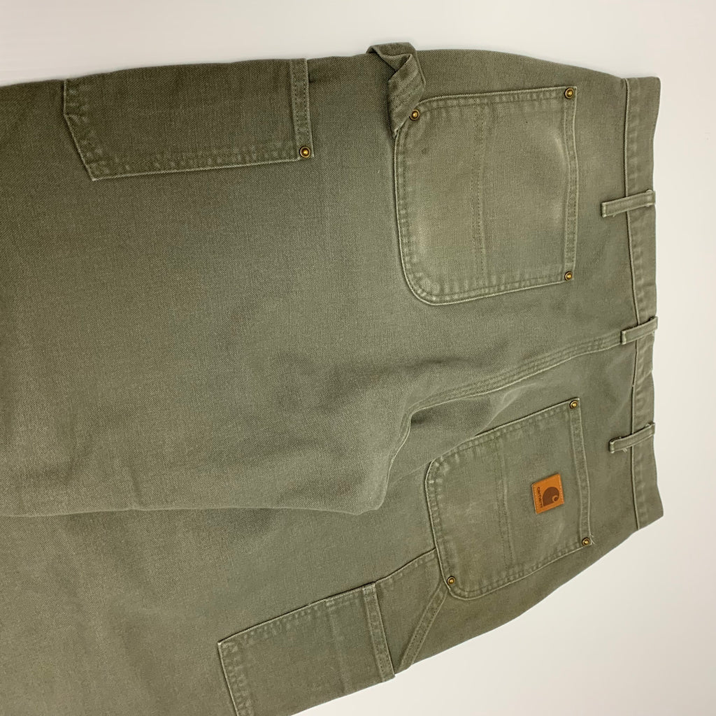 Olive Carhartt Double Knee Denim 34