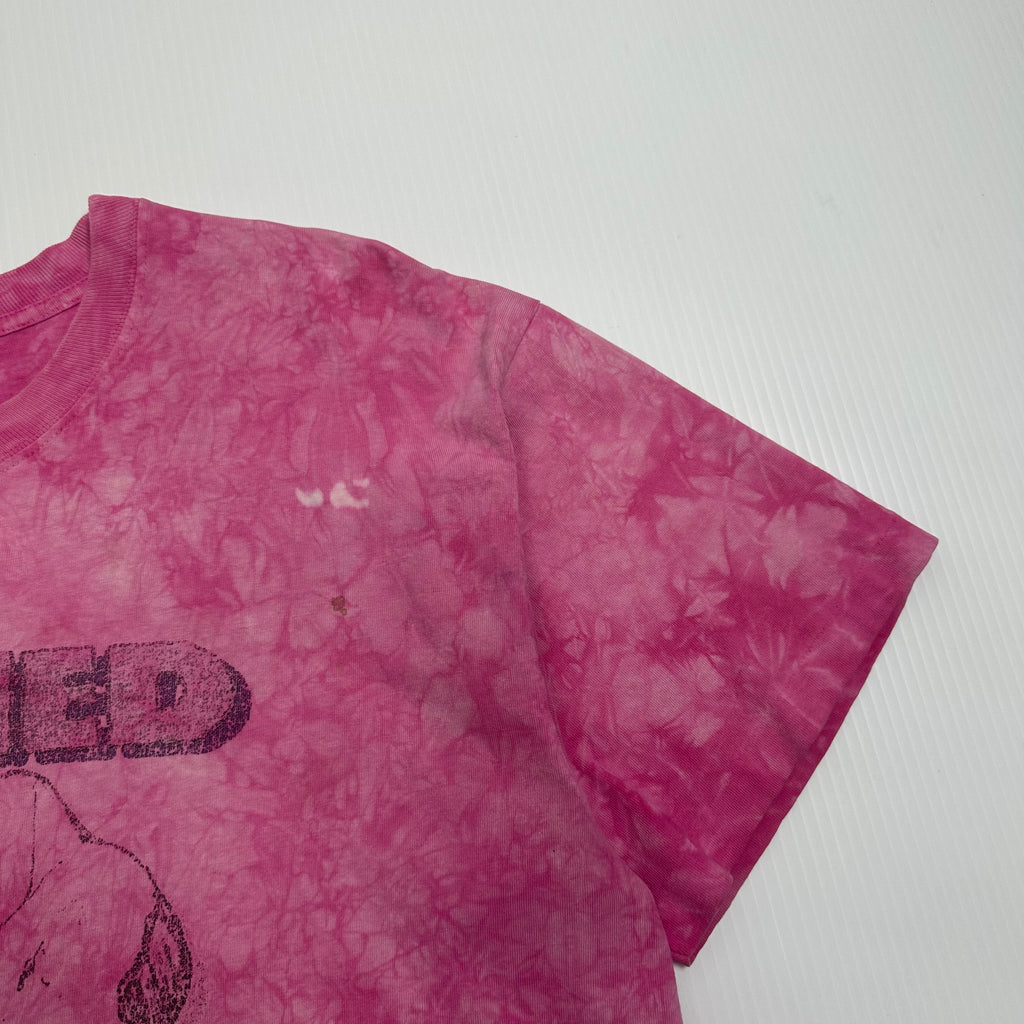 Vintage Stoned Age Cannabis Tie Dye Tee L