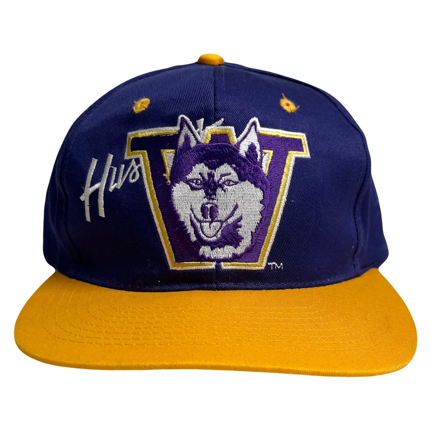 Vintage UW University of Washington Huskies Snapback