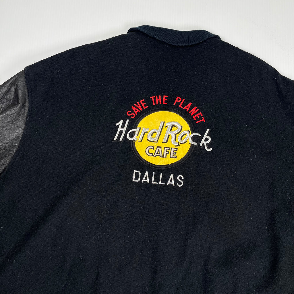 Vintage Hard Rock Cafe Dallas Varsity Jacket XL