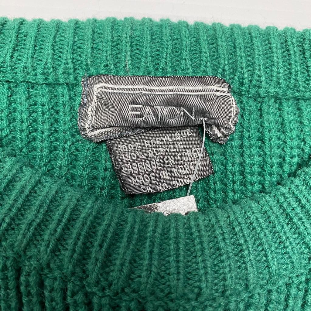 Green Eaton Knit Sweater M