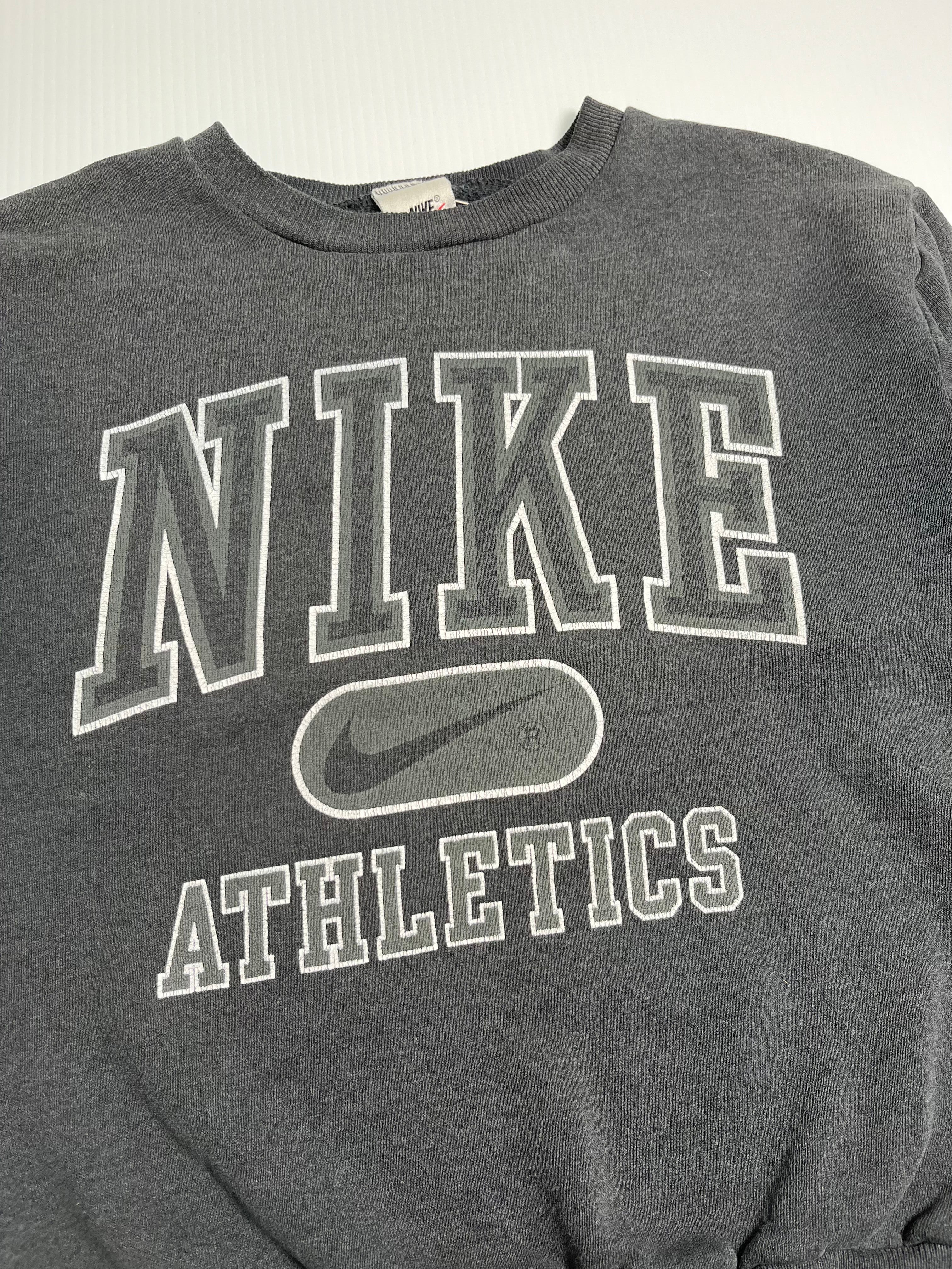 Vintage Nike Athletics Spellout Crewneck XS