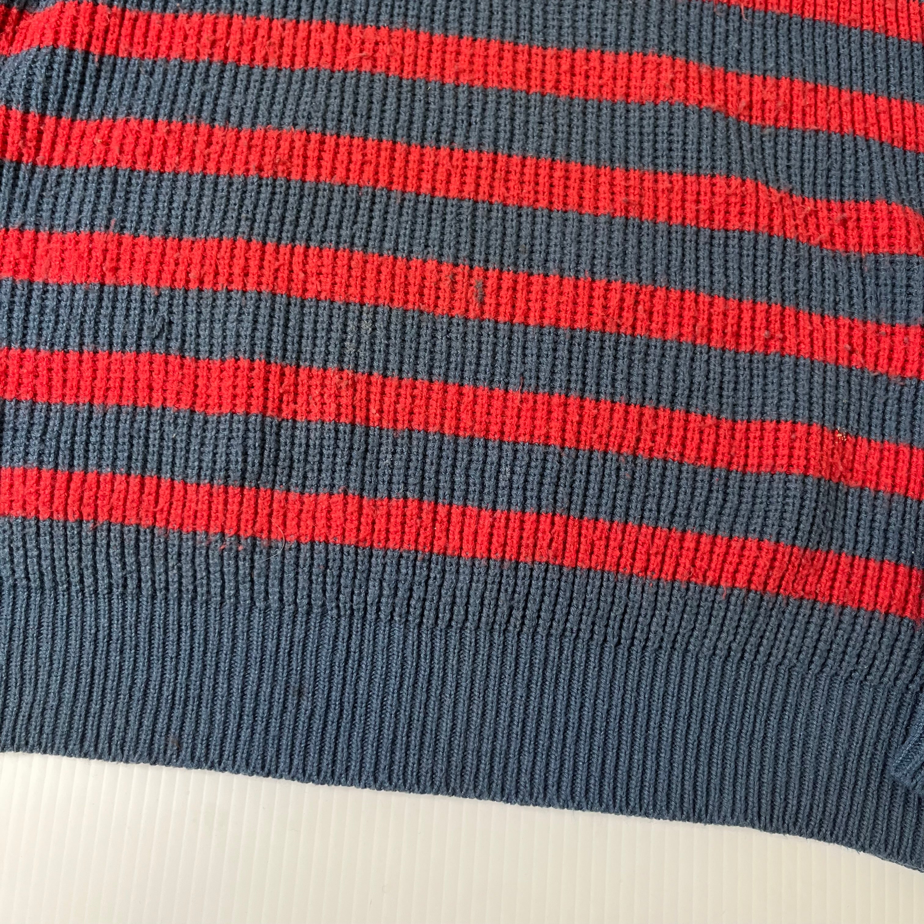 Vintage F.C.O. Striped Knit Sweater M