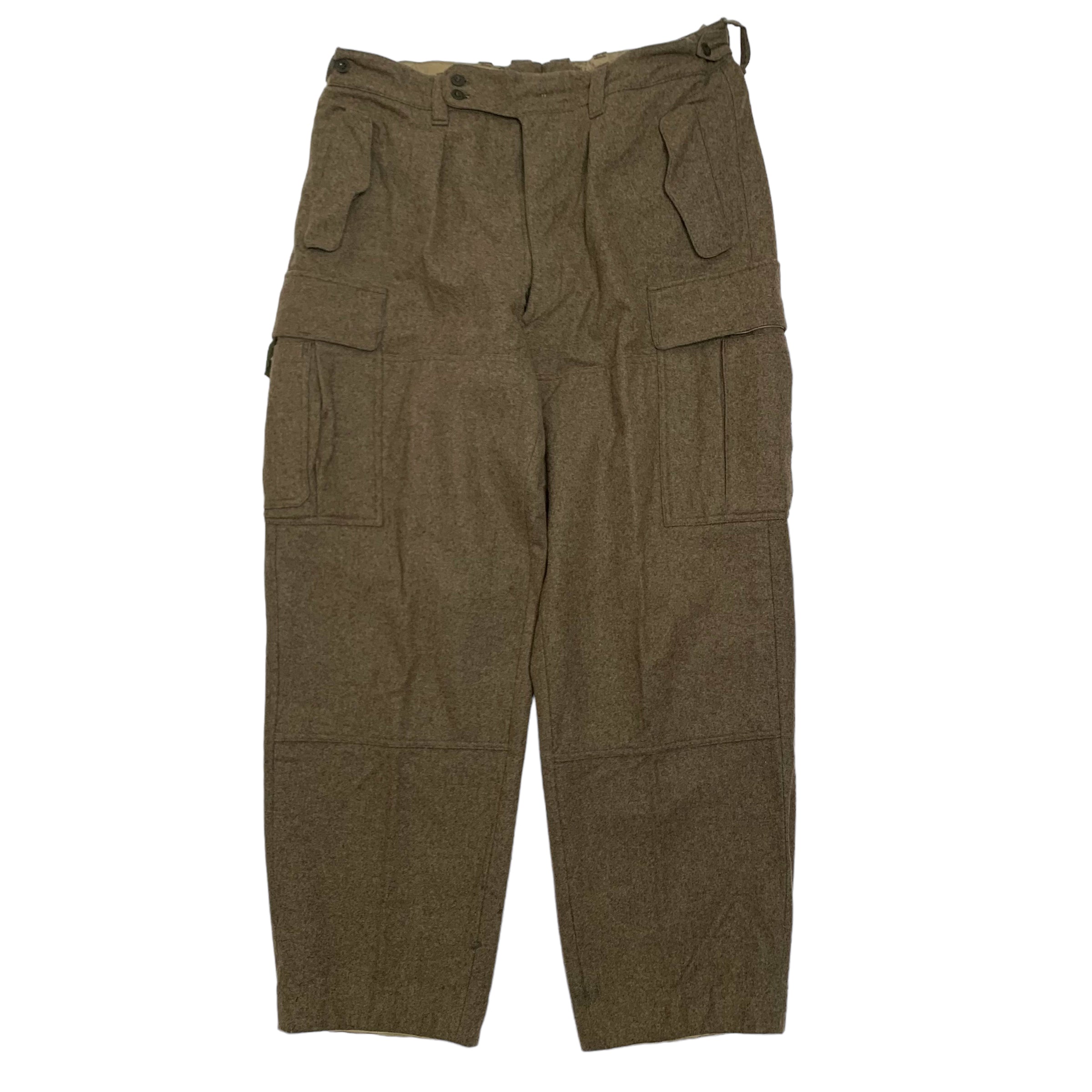 1963 Wool E. Dreyer Combat Trousers 36
