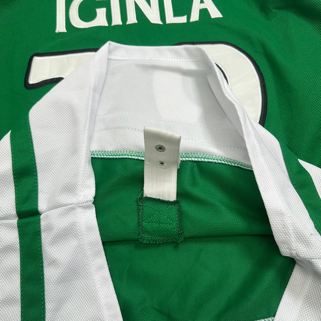 Reebok Calgary Flames #12 Jerome Iginla St. Patricks Edition Jersey XL