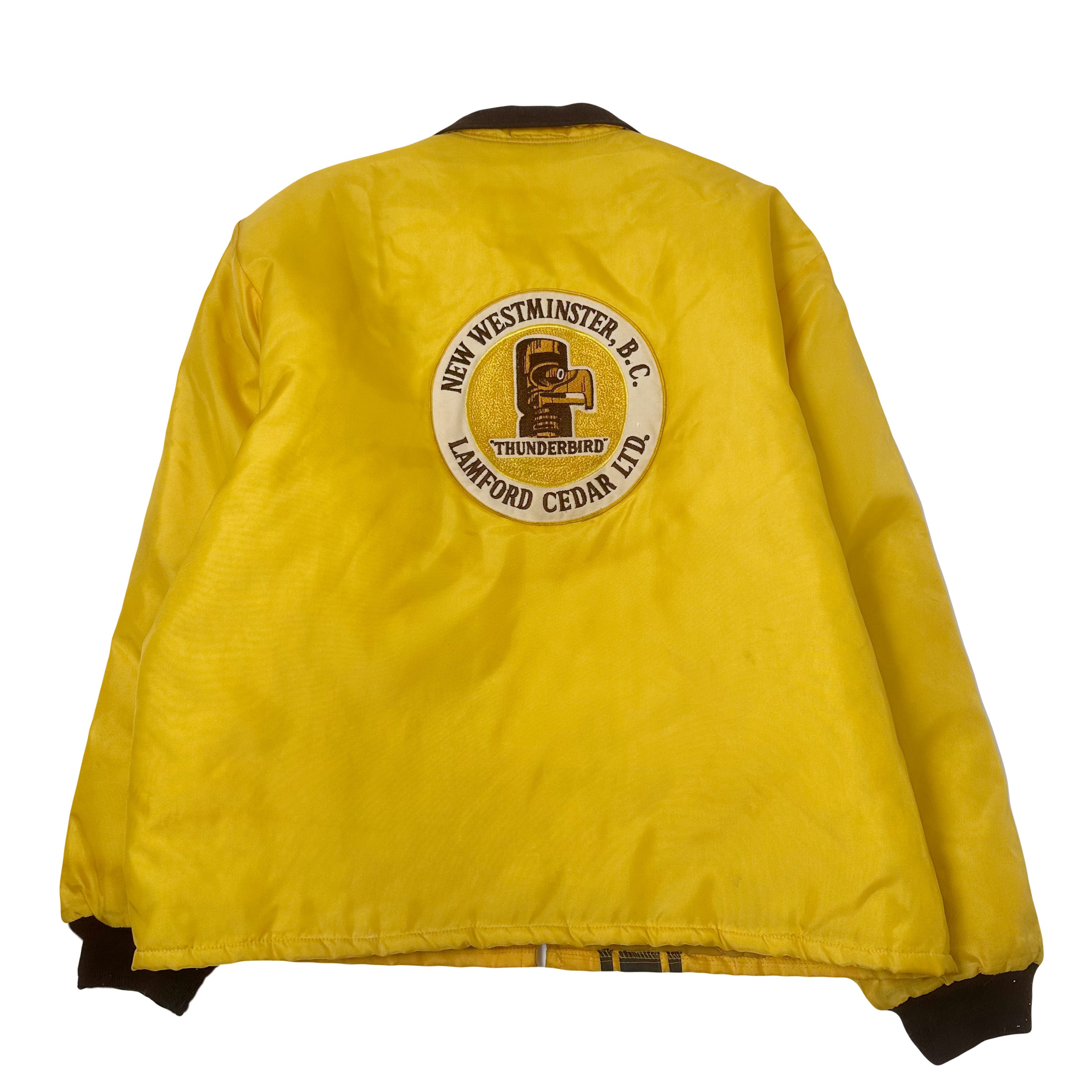 Vintage Lamford Cedar New Westminster BC Quilted Jacket L