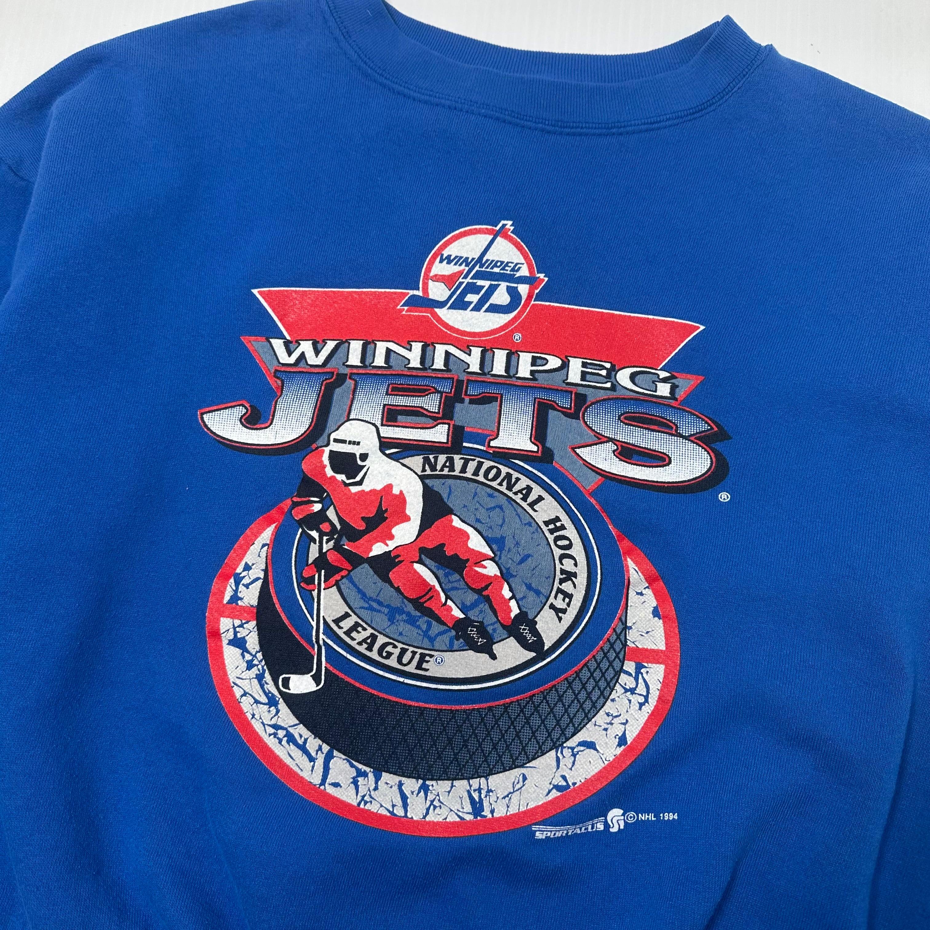 1994 Winnipeg Jets NHL Crewneck XS
