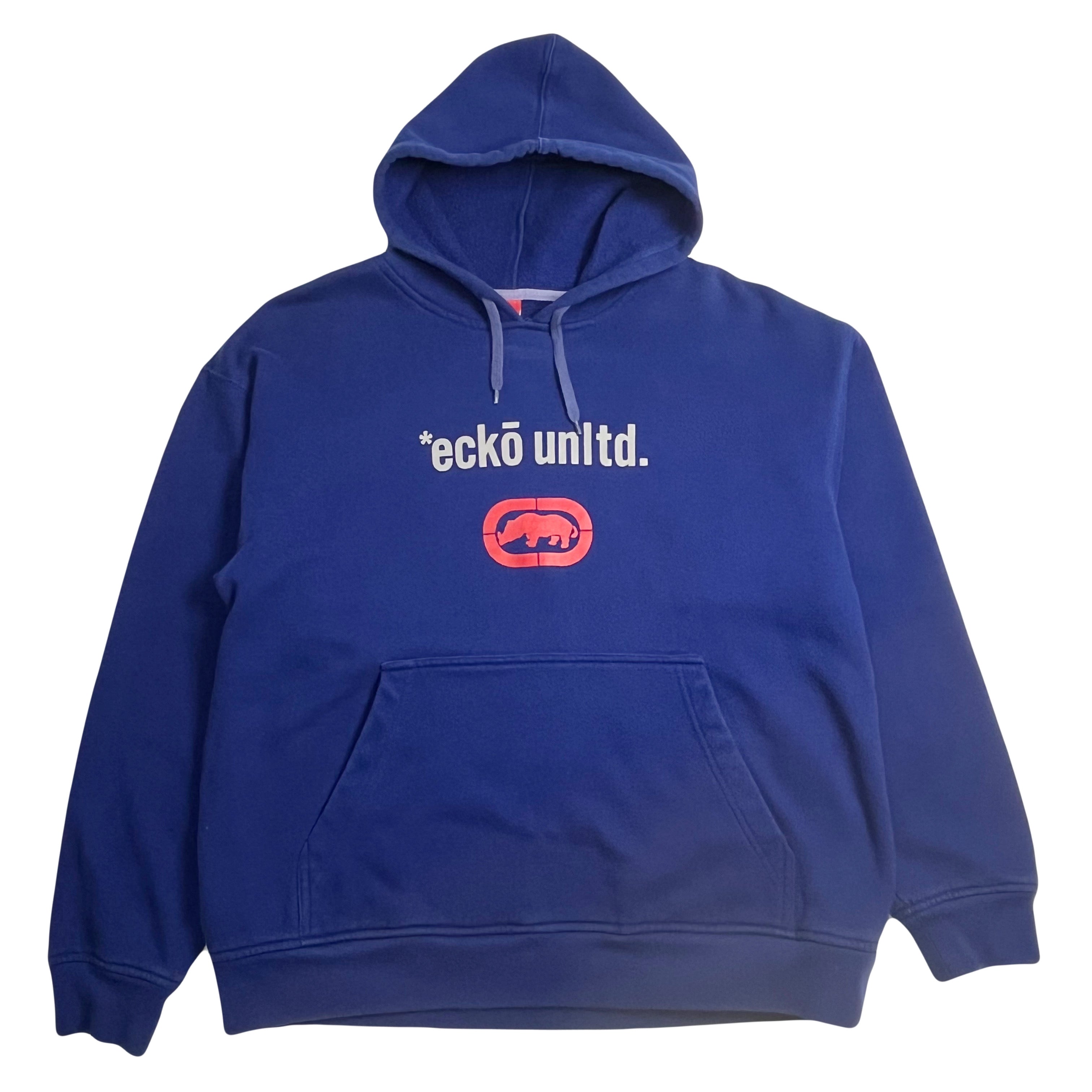 Y2K Ecko Unltd. Graphic Hoodie L