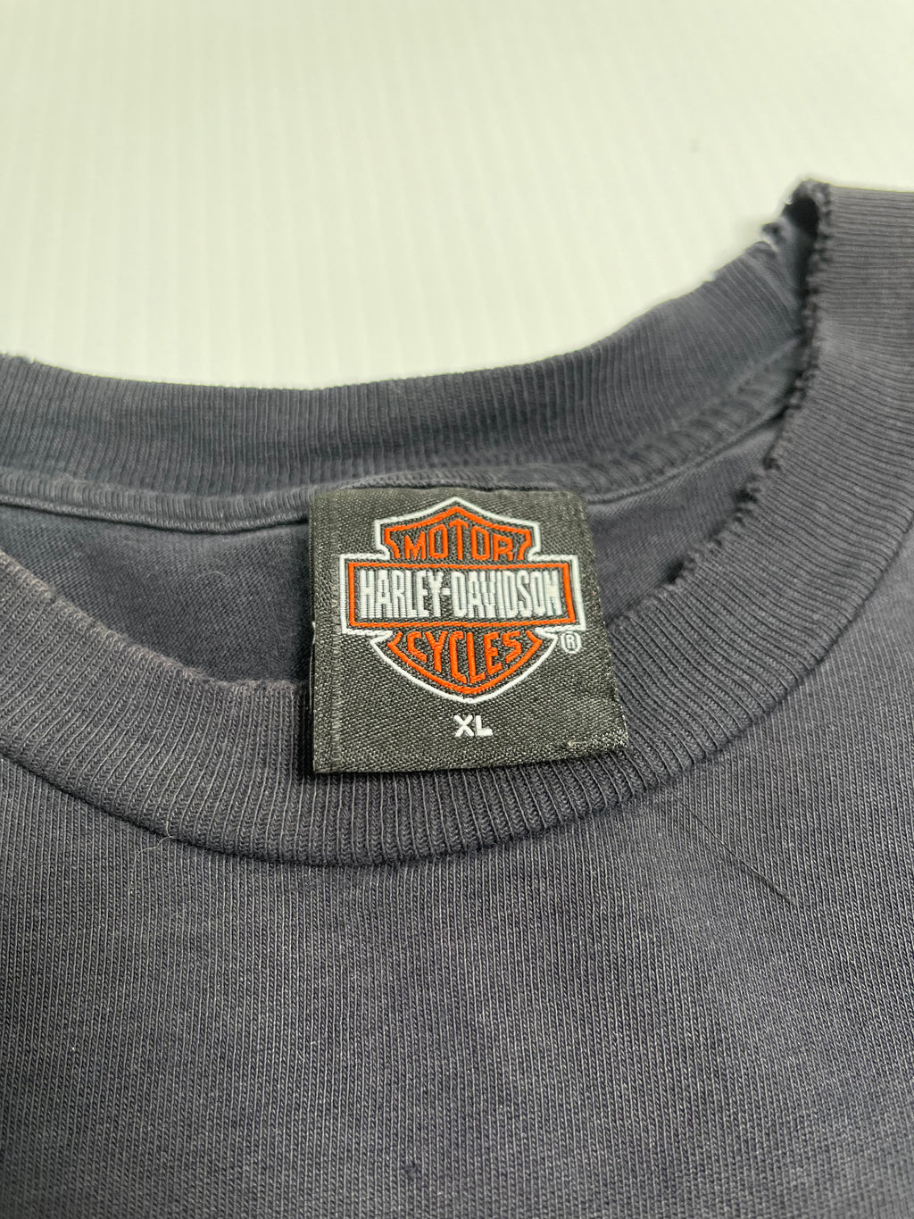 Vintage Harley Davidson Calgary Distressed Tee XL