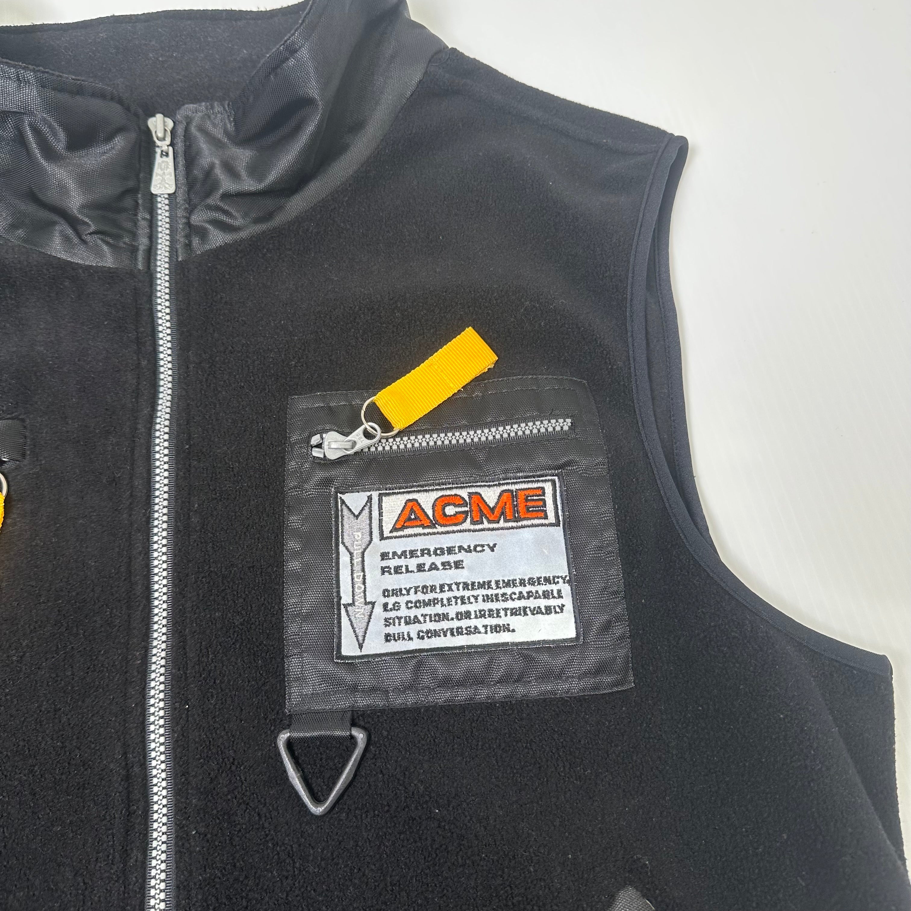 Vintage Warner Bros. Acme Fleece Vest L