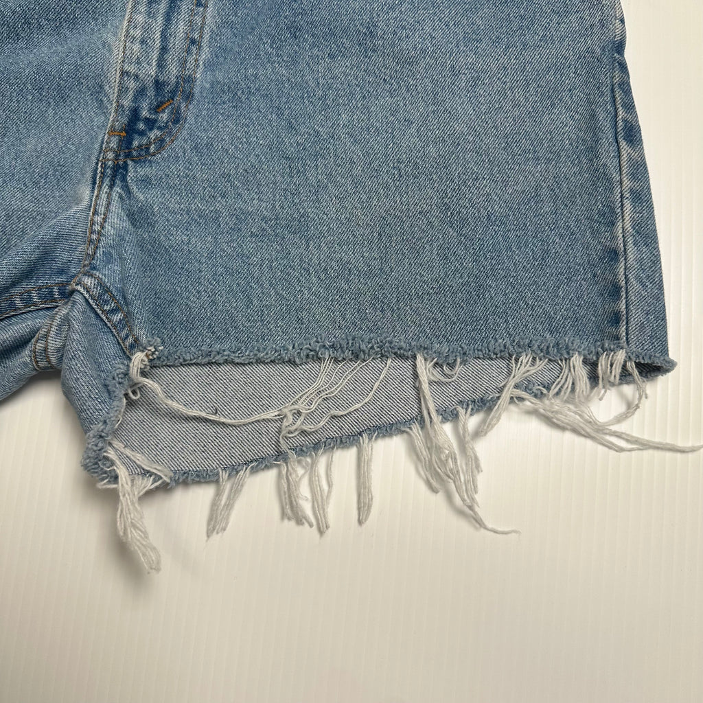 Vintage Levi's White Tab Cutoff Denim Shorts 34