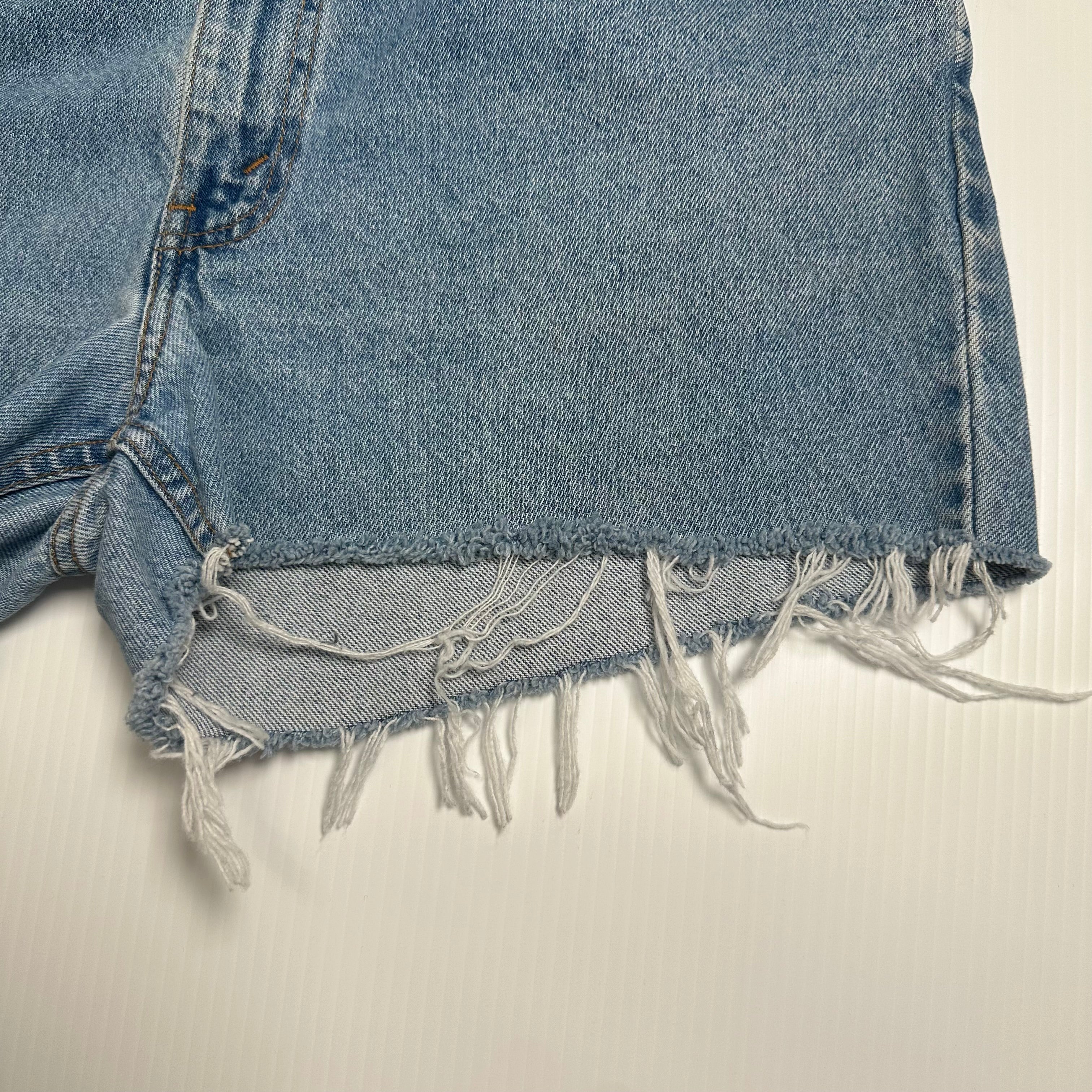 Vintage Levi's White Tab Cutoff Denim Shorts 34