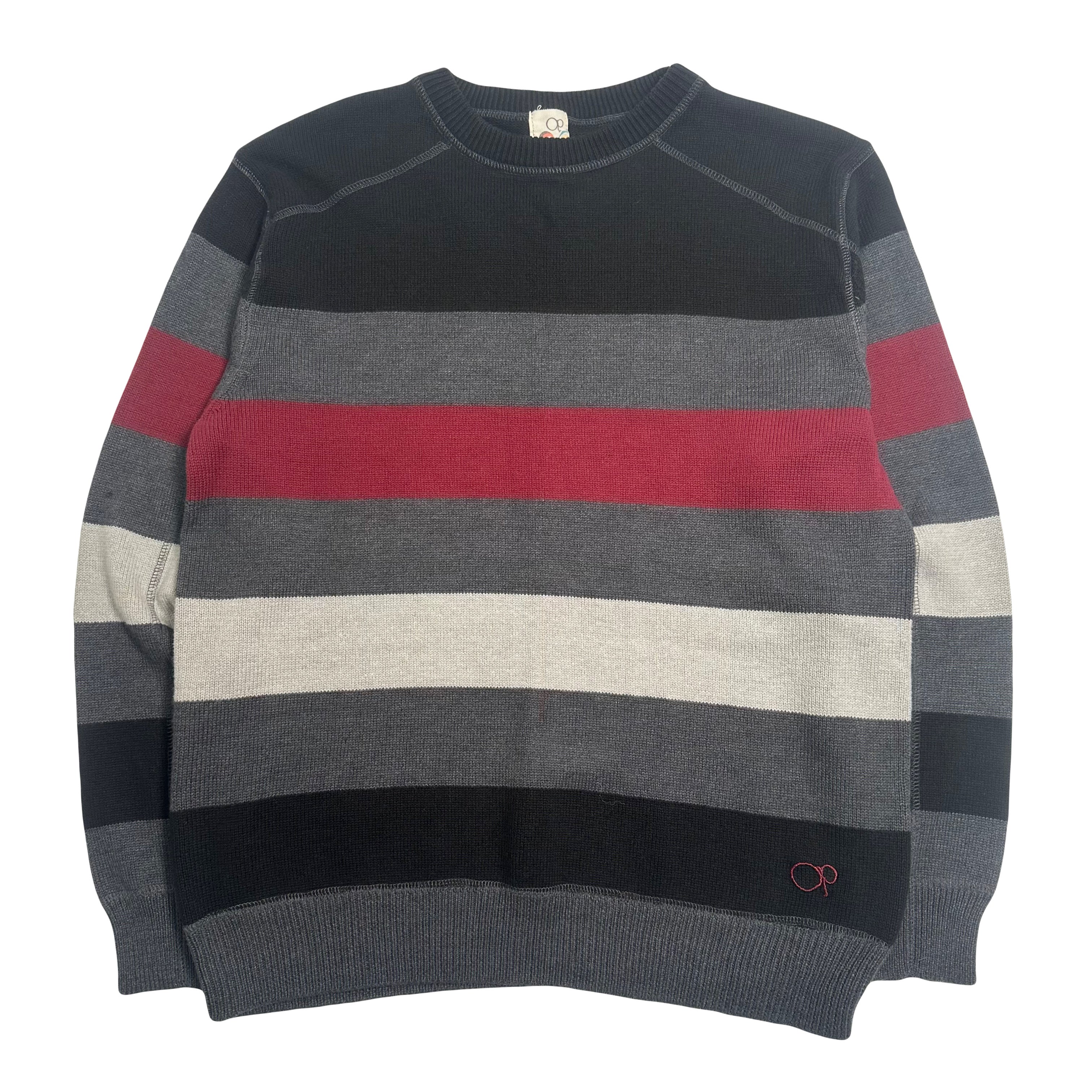 Y2K Ocean Pacific Striped Sweater S