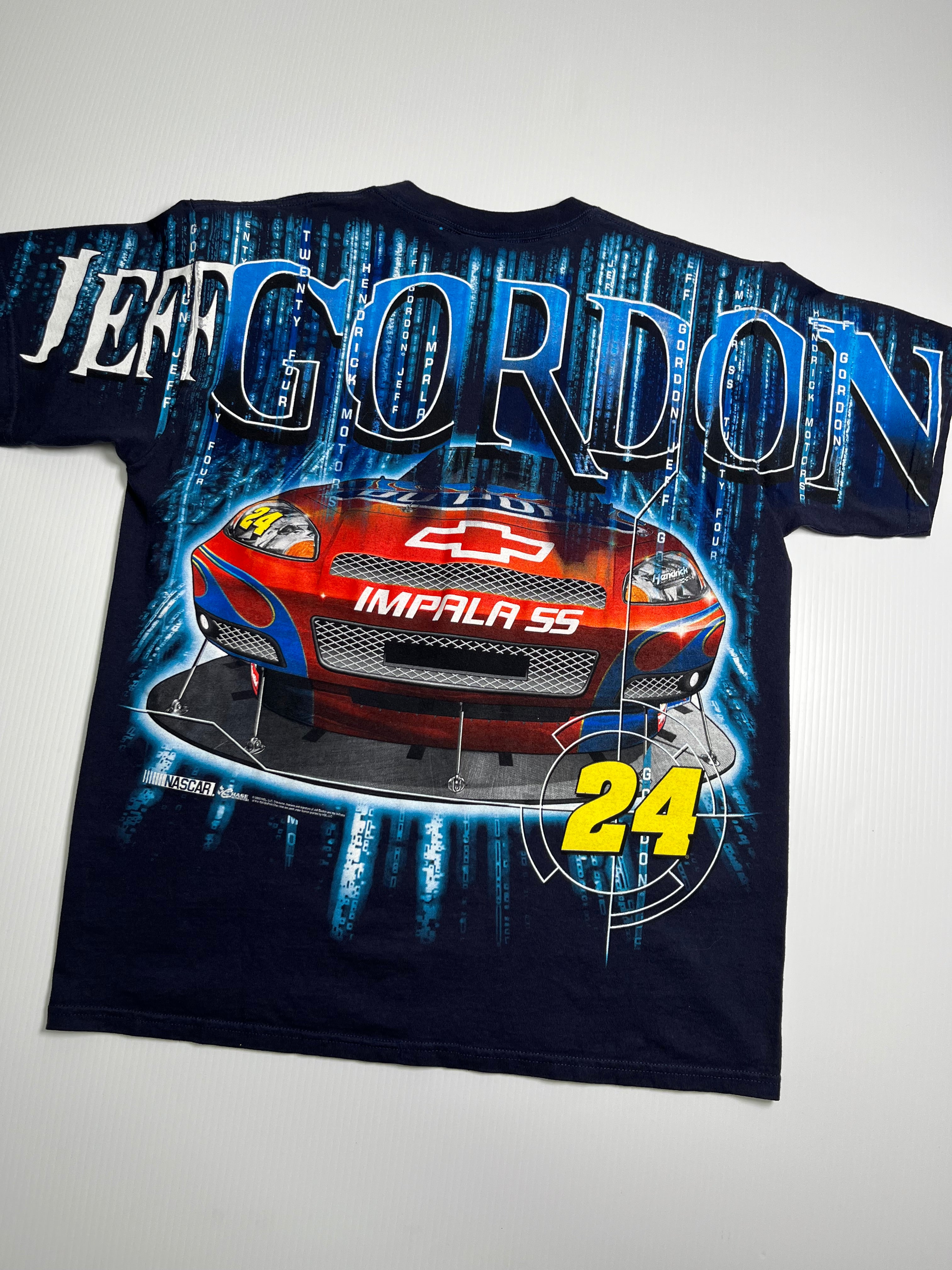 Jeff Gordon Matrix Impala SS NASCAR Racing Tee L