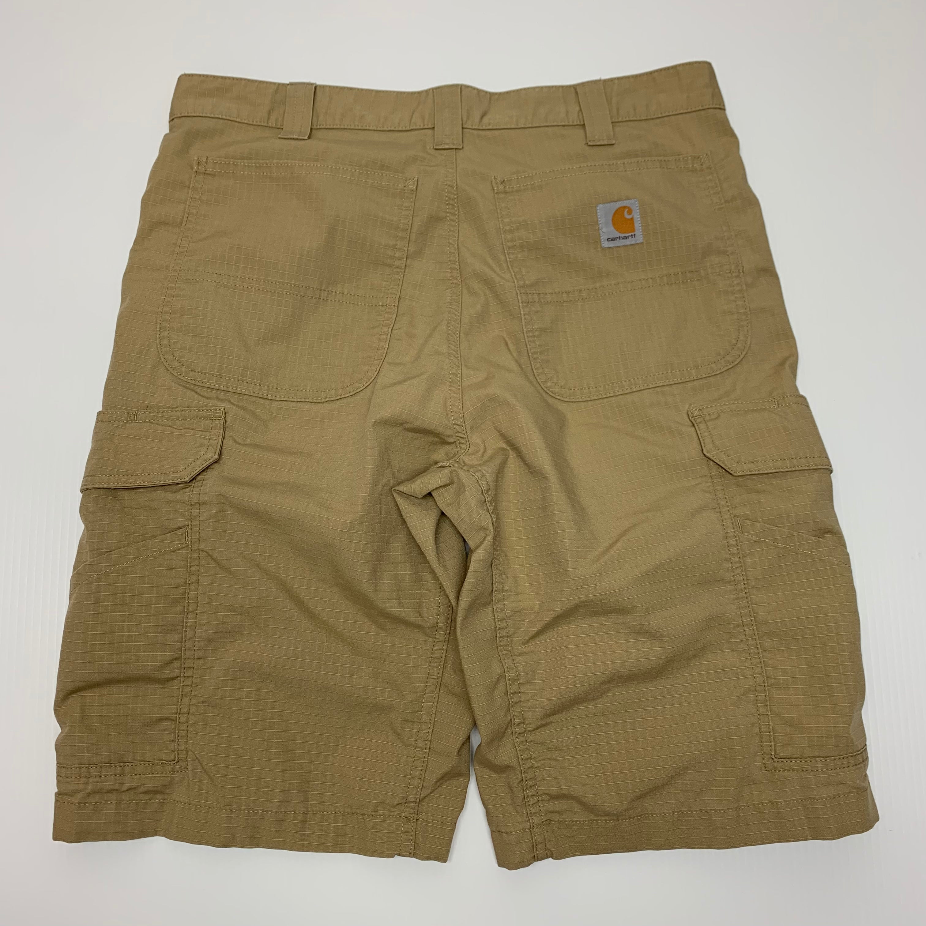 Beige Carhartt Ripstop Cargo Shorts 32