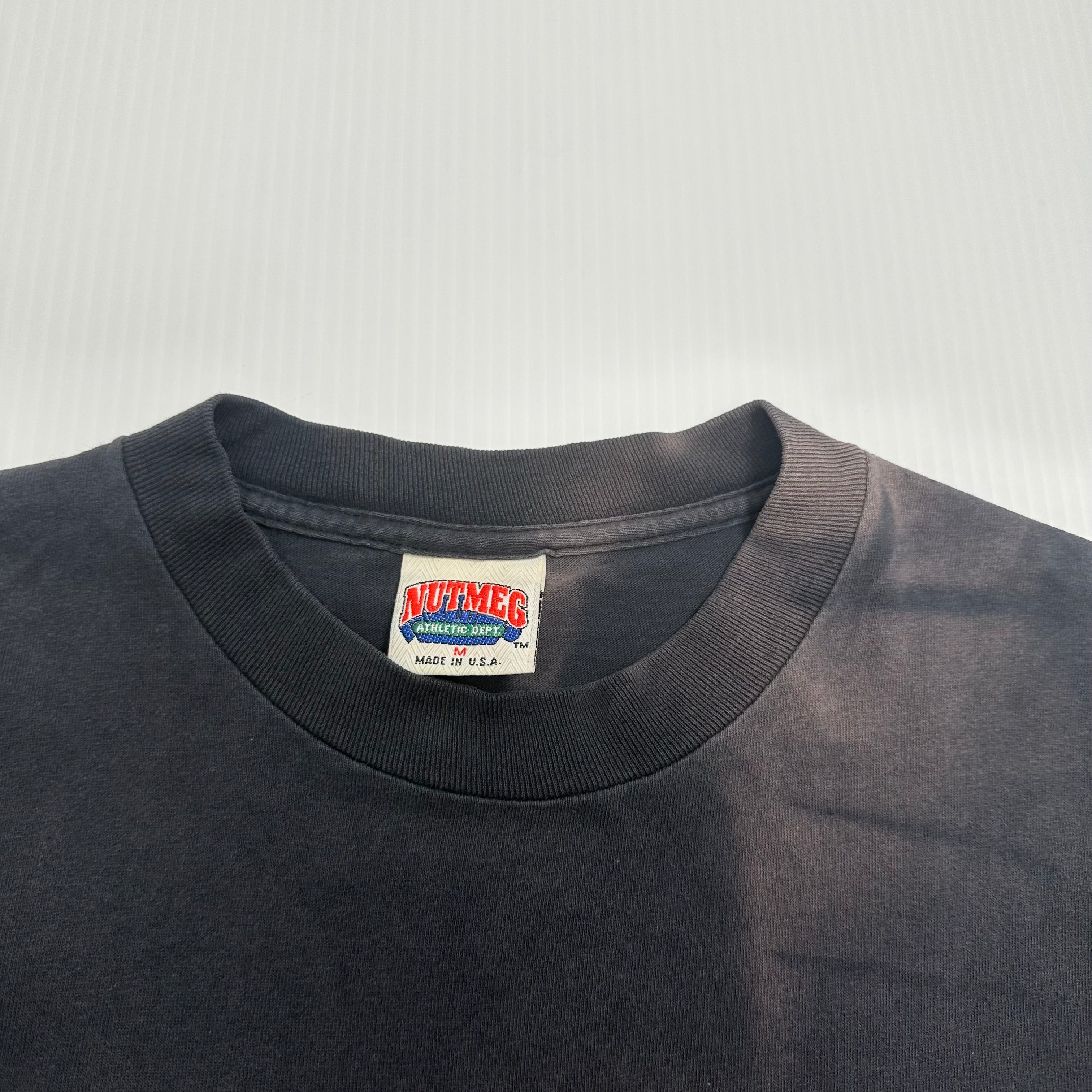90s Nutmeg Michael Jordan Chicago Bulls Stats Tee M