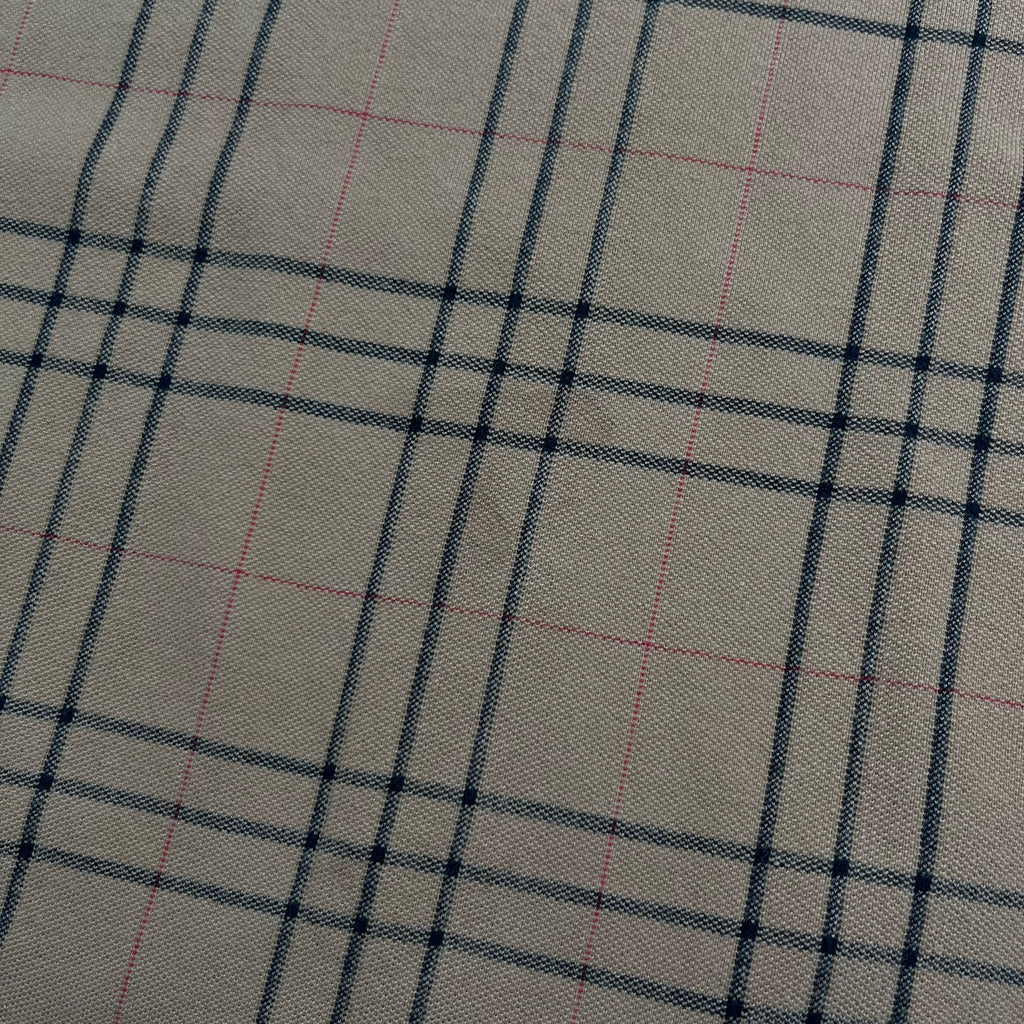 Vintage Burberry Golf Pattern Polo Shirt XL