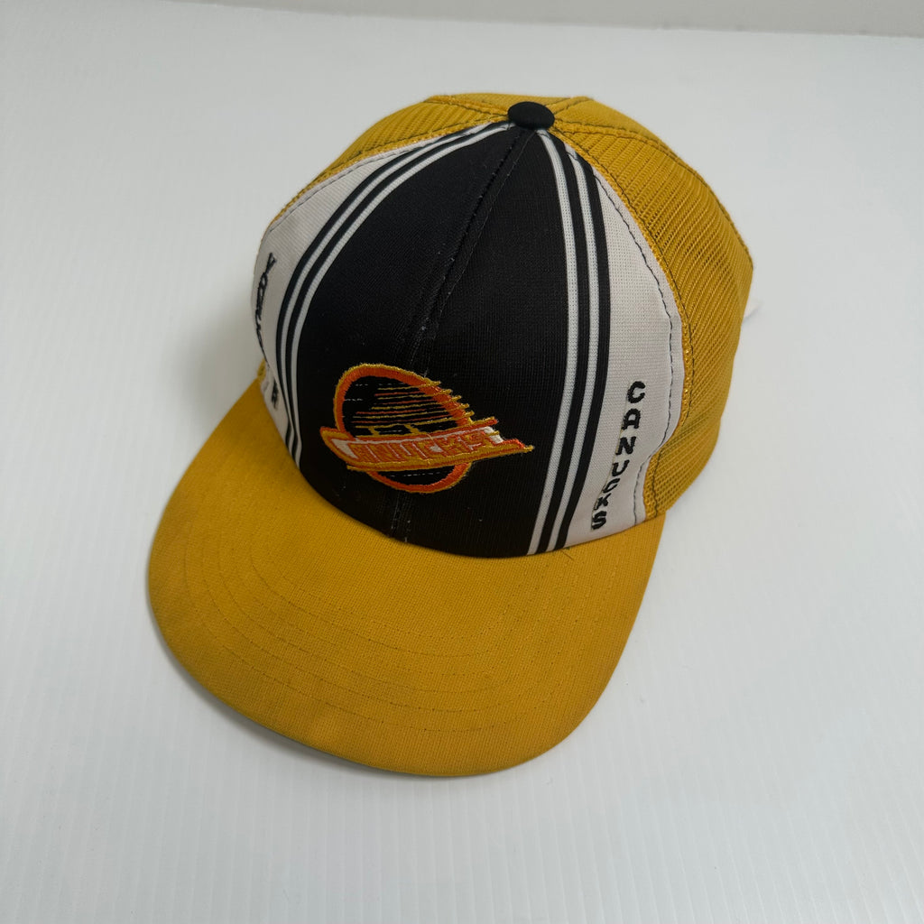 Vintage Vancouver Canucks Ted Fletcher Trucker Hat