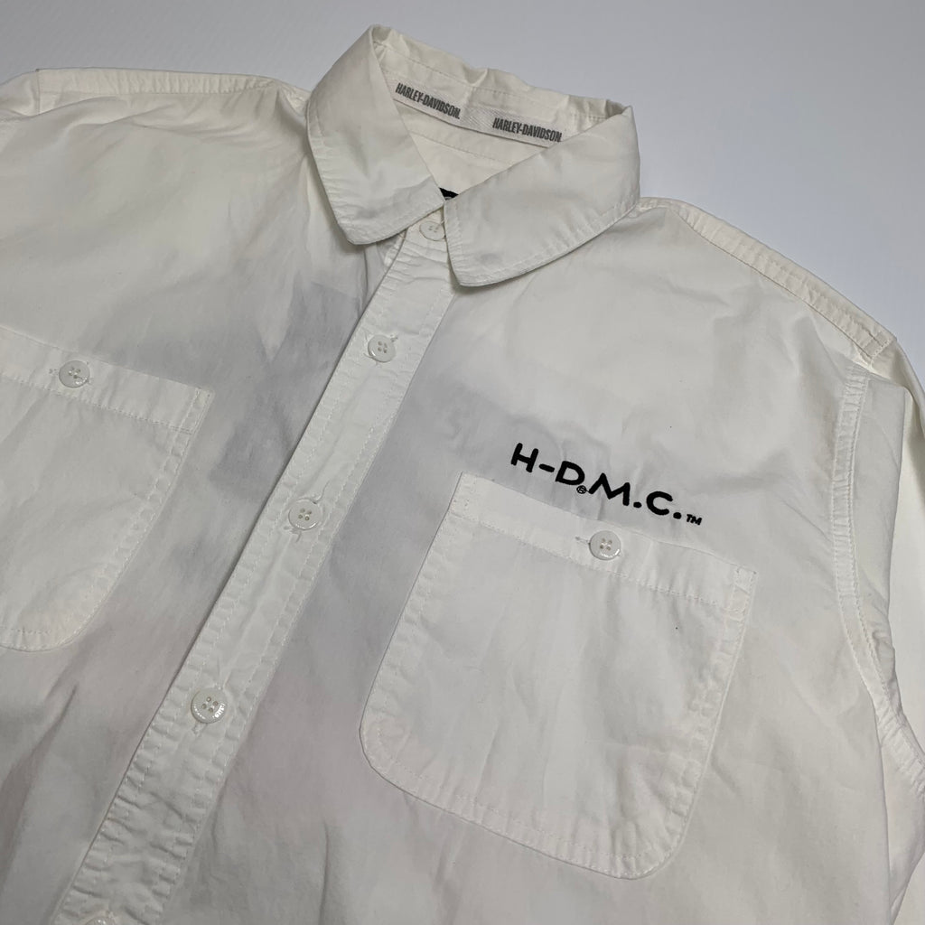 BNWT Harley Davidson Embroidered Button-Up Shirt L