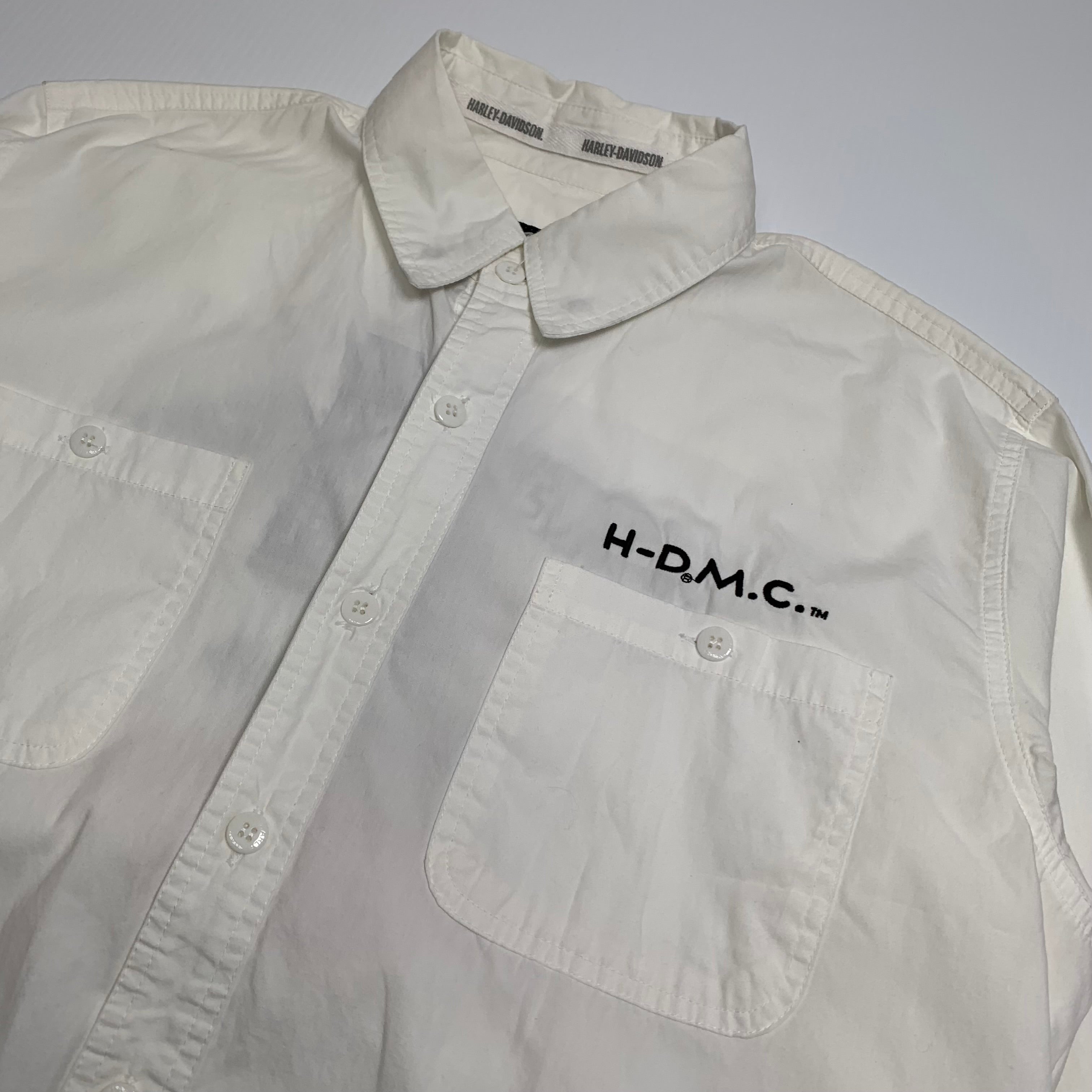 BNWT Harley Davidson Embroidered Button-Up Shirt L