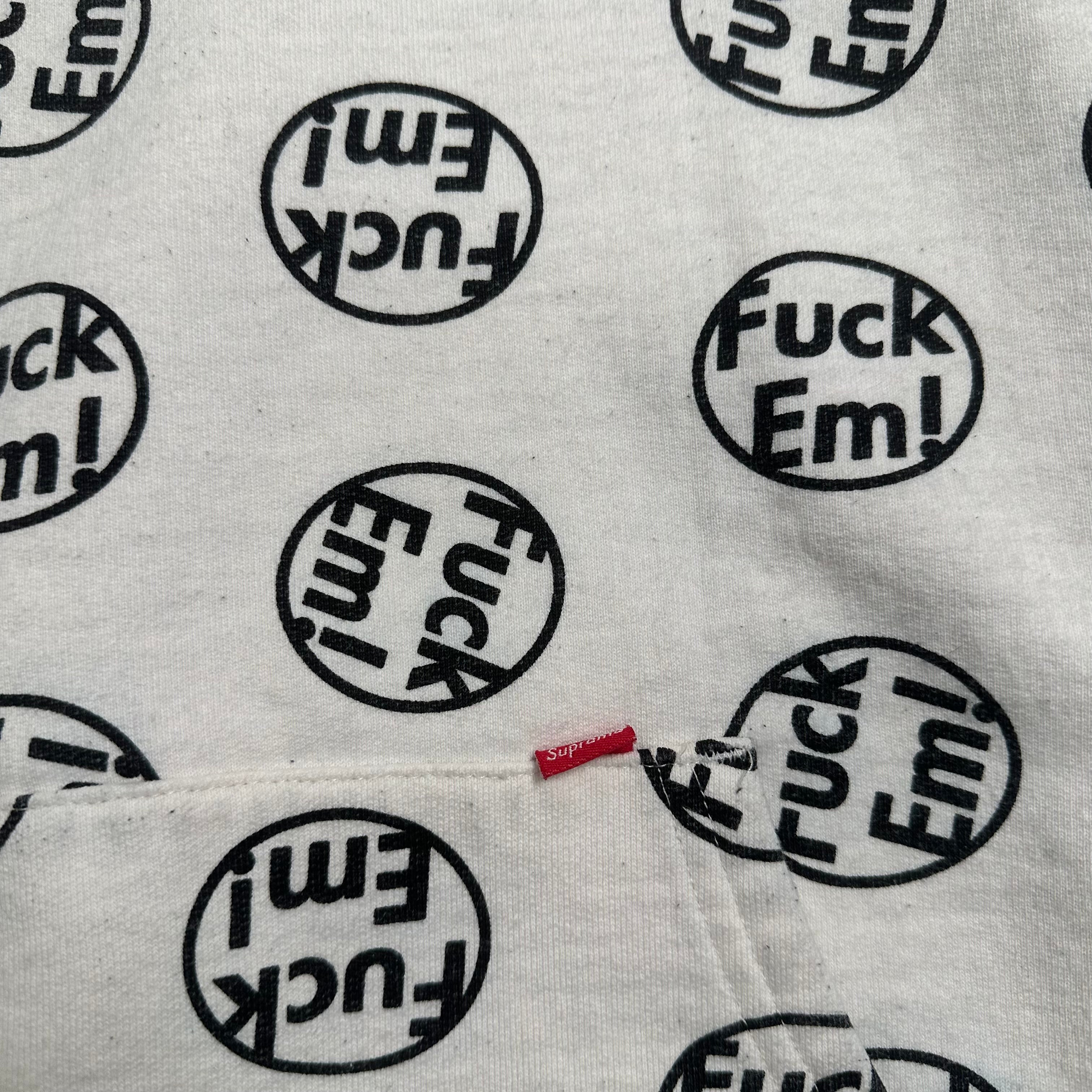 Supreme F*** Em! AOP Graphic Hoodie XL