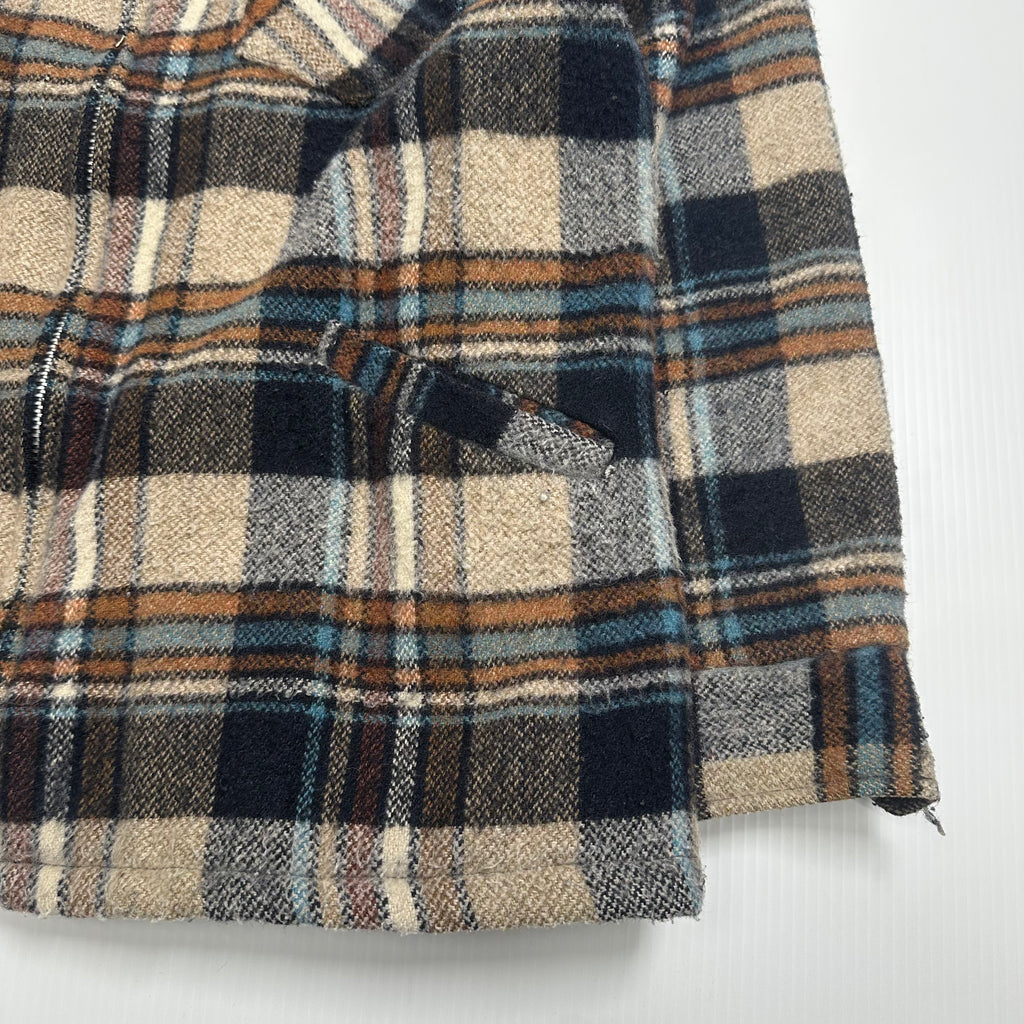 Vintage MWG Blanket Lined Plaid Jacket L