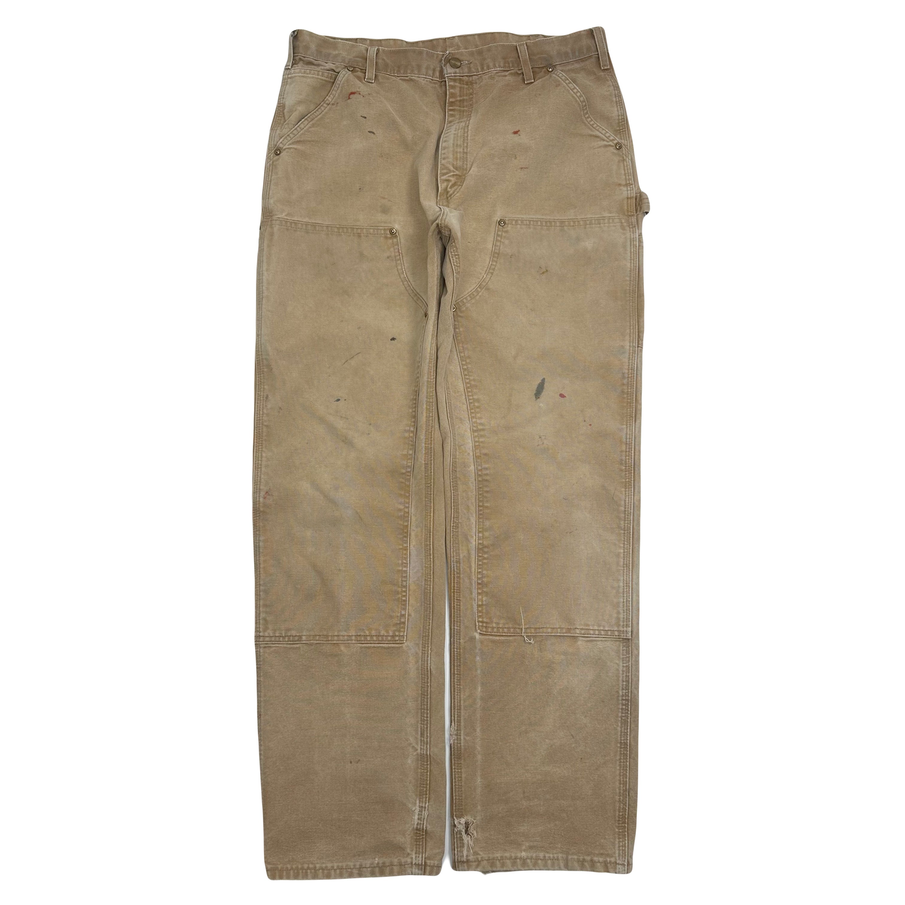 Vintage Carhartt Faded Double Knee Denim 36