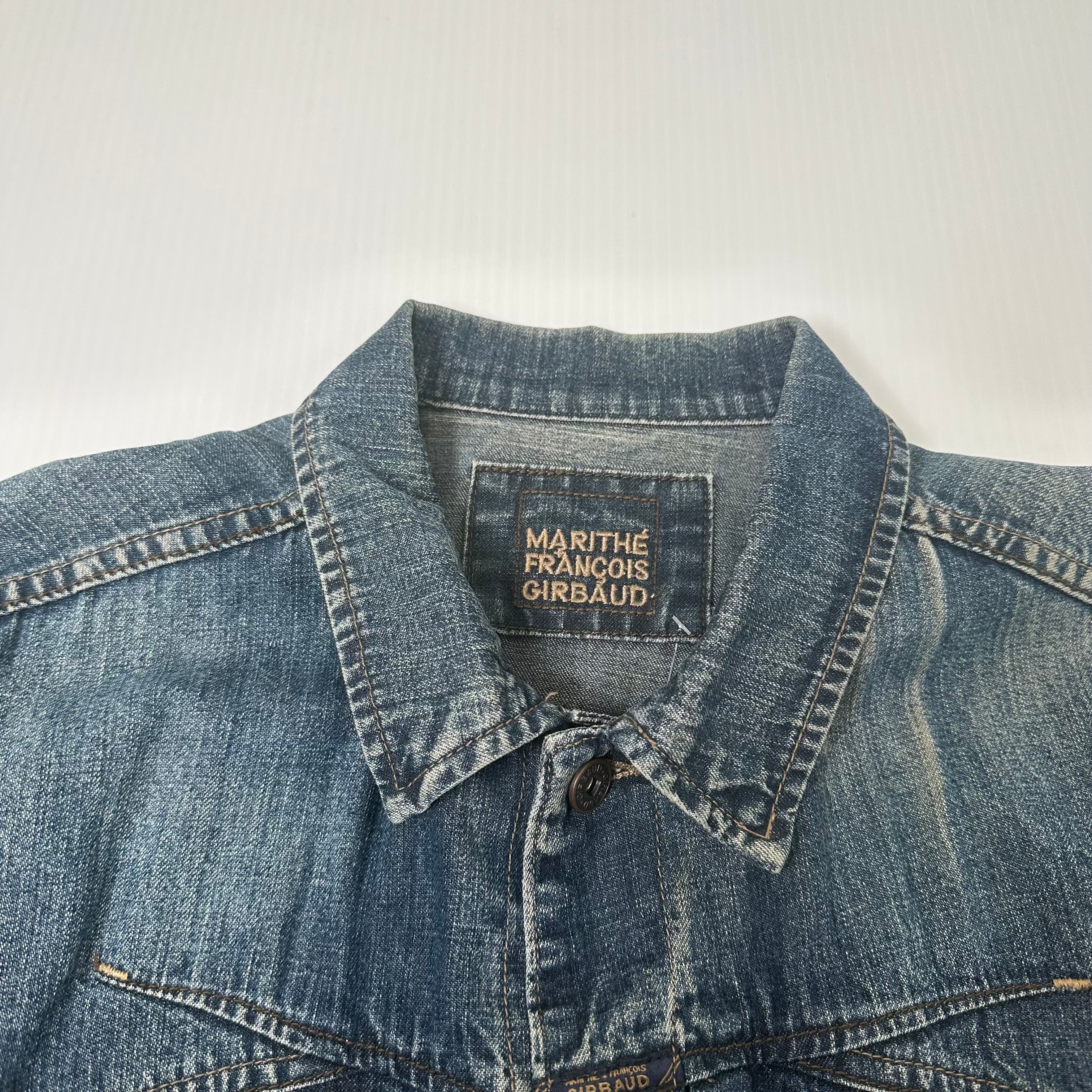 Y2K Marithe Francois Girbaud Denim Jacket L