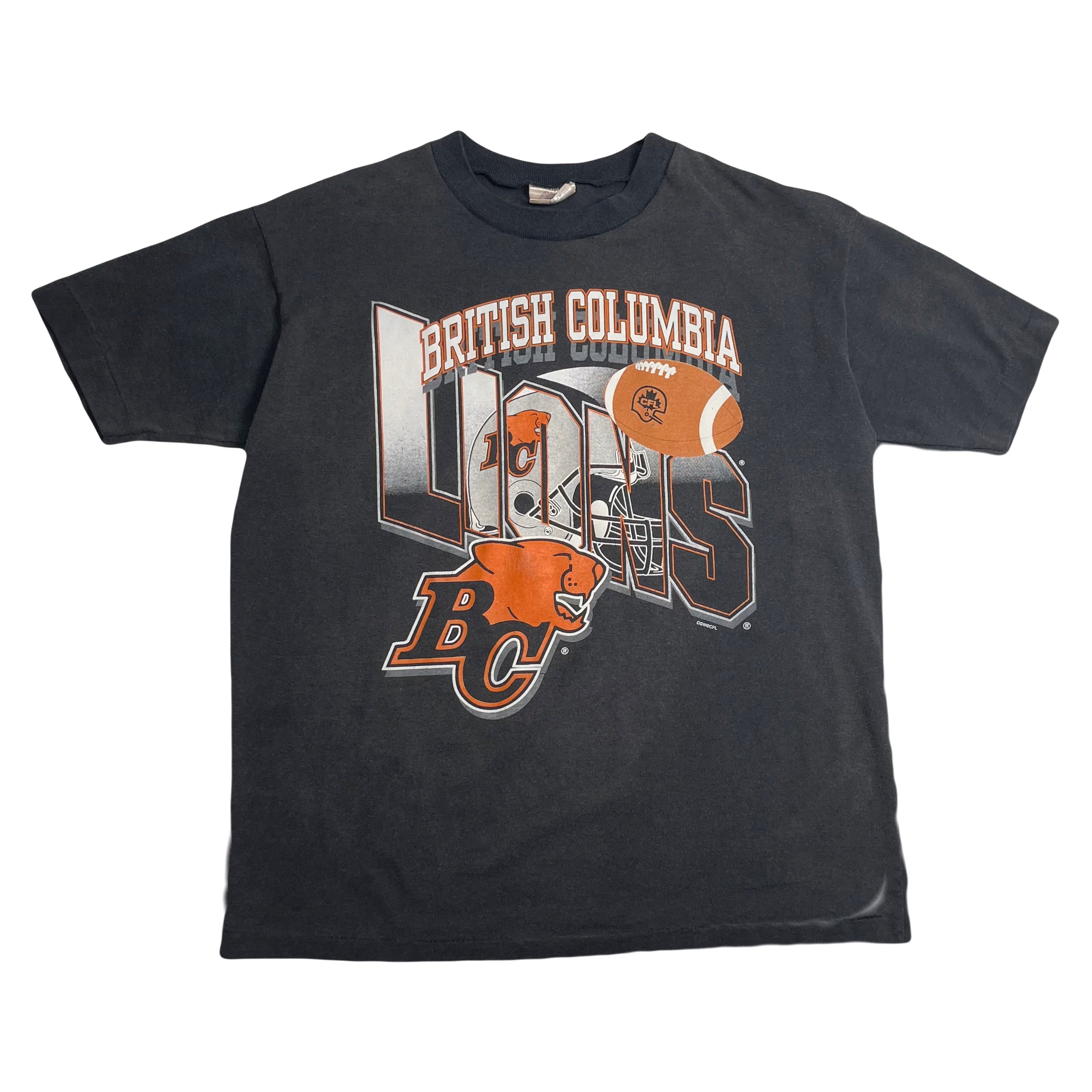 90s CFL BC Lions Graphic Tee Youth XL