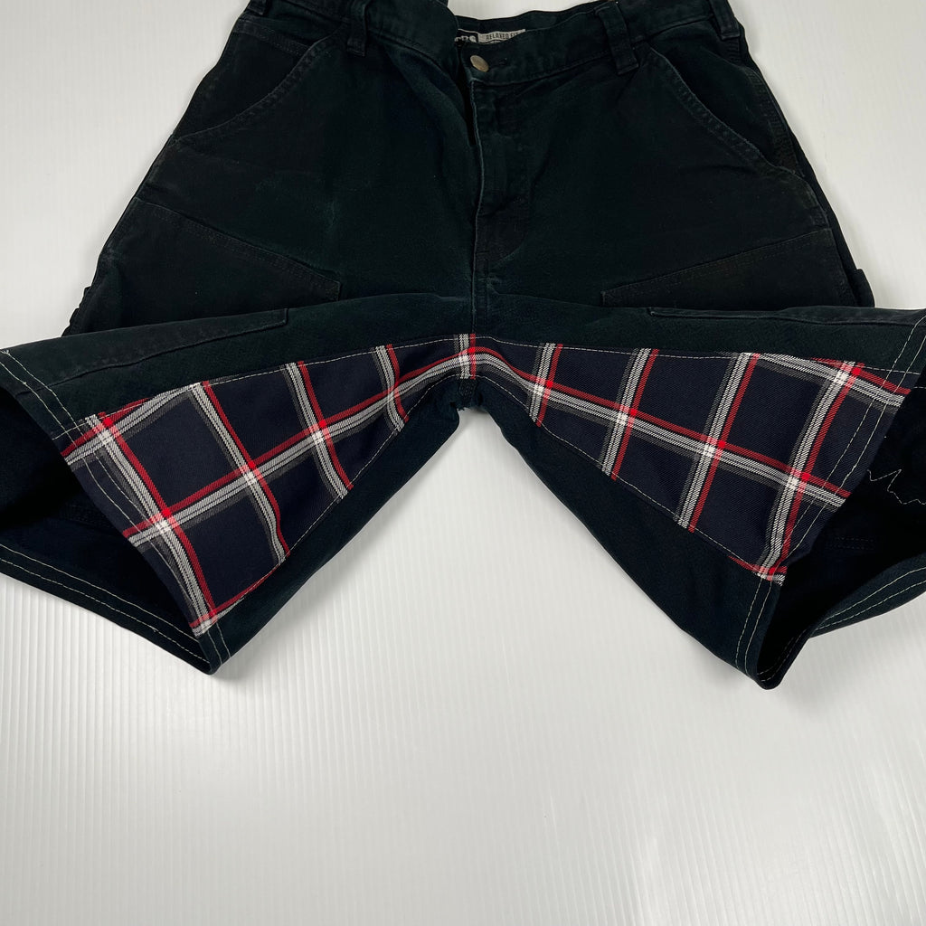 Rework Vintage Carhartt x Canada Soccer Baggy Denim Shorts 34
