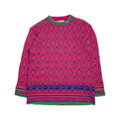 Yves Saint Laurent Patterned Knit Sweater S