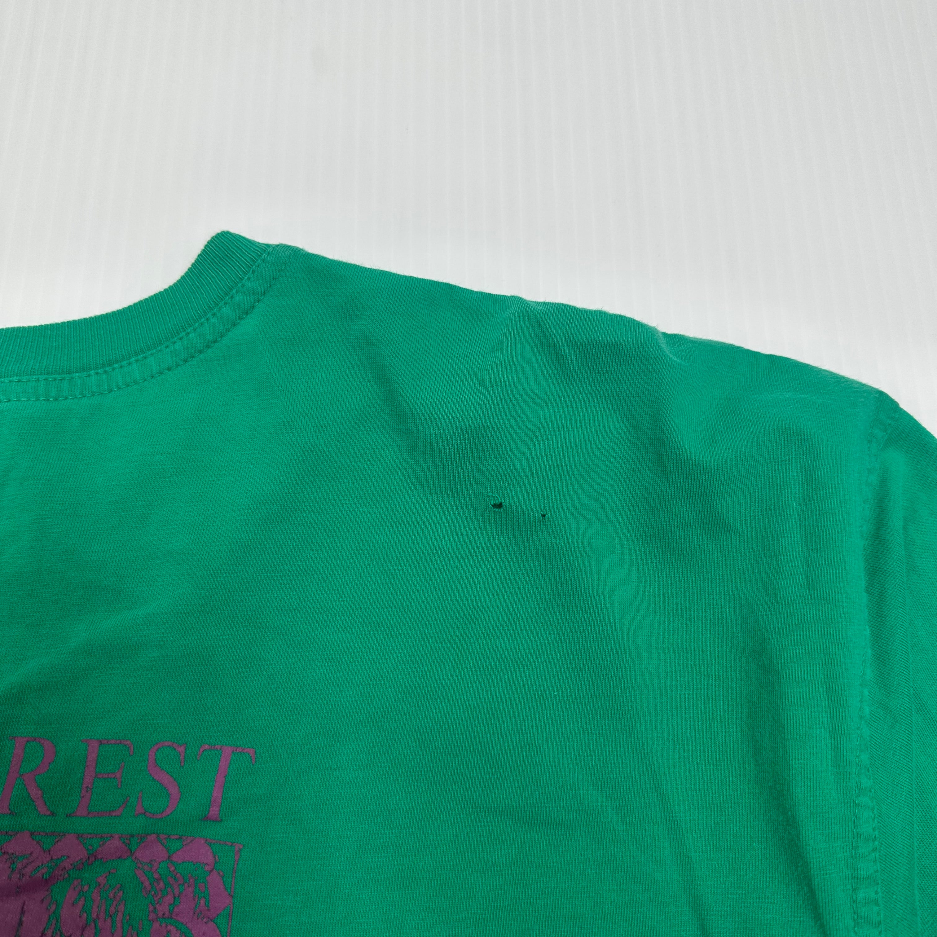 Vintage Nautica Wildlife Discovery Rainforest Tee Cropped XL