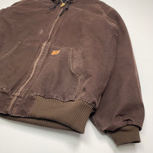 Load image into Gallery viewer, Carhartt Brown Hooded Jacket XL
