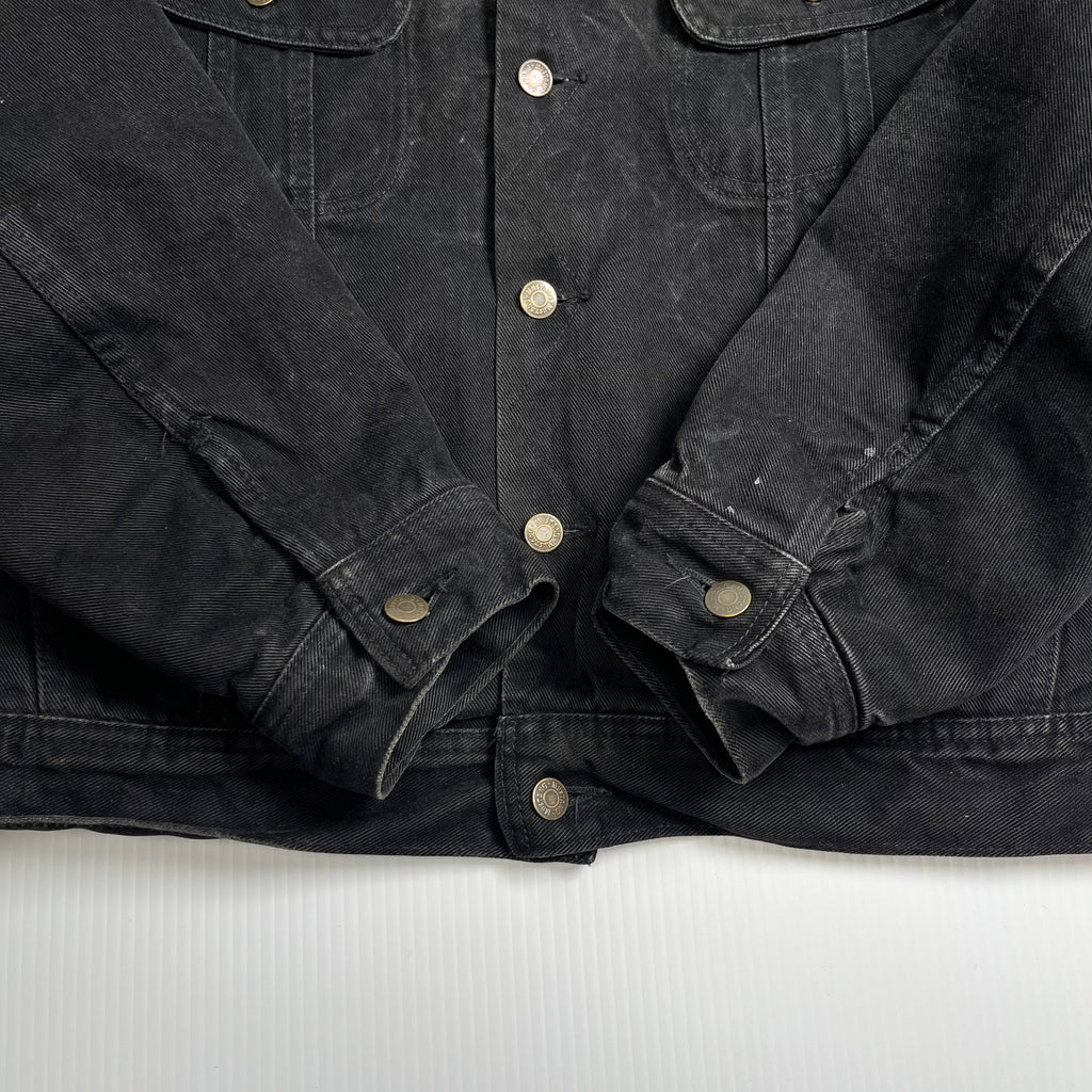 Vintage Stormrider Mustang Blanket Lined Denim Jacket M