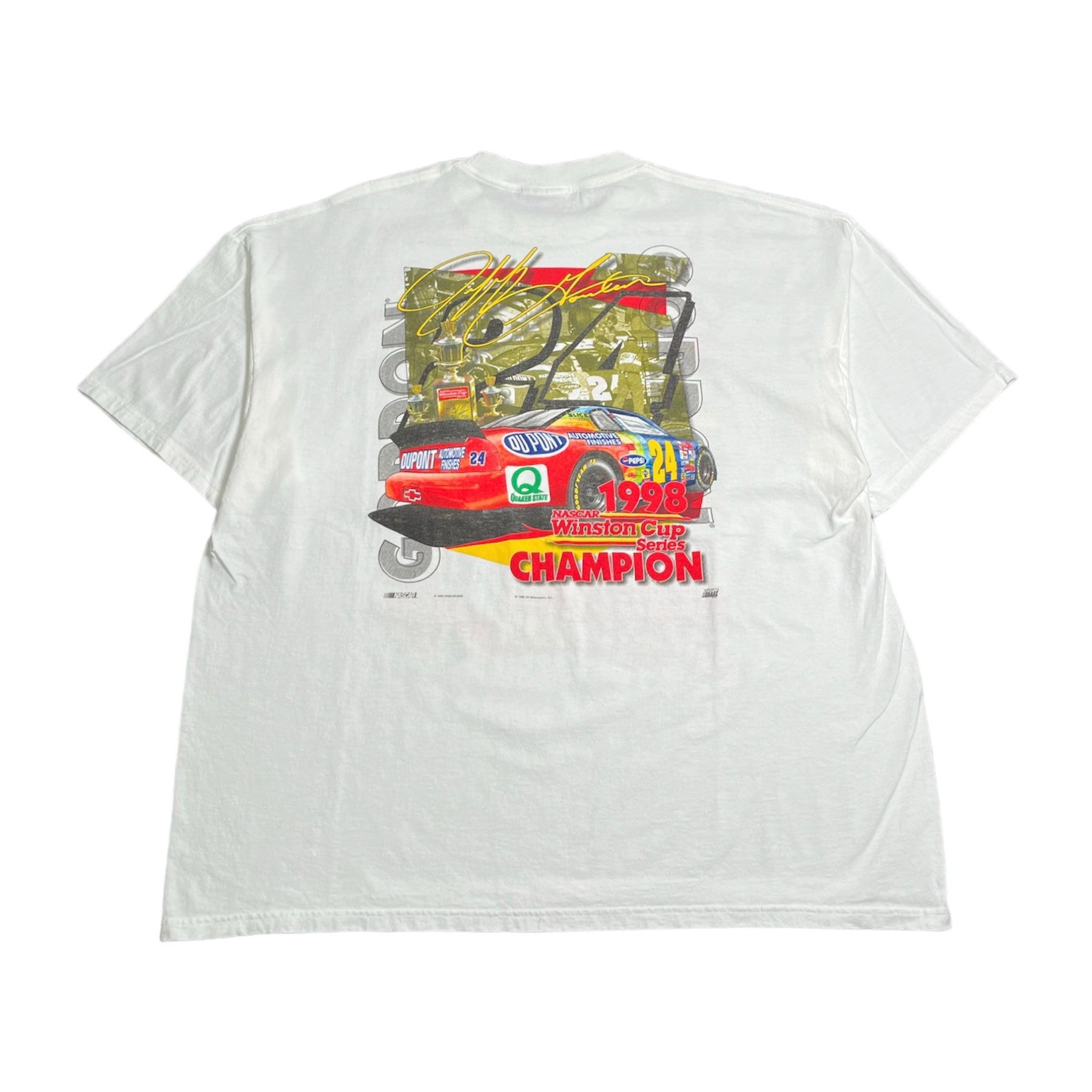 1998 Jeff Gordon Winston Cup Champ NASCAR Tee XXL