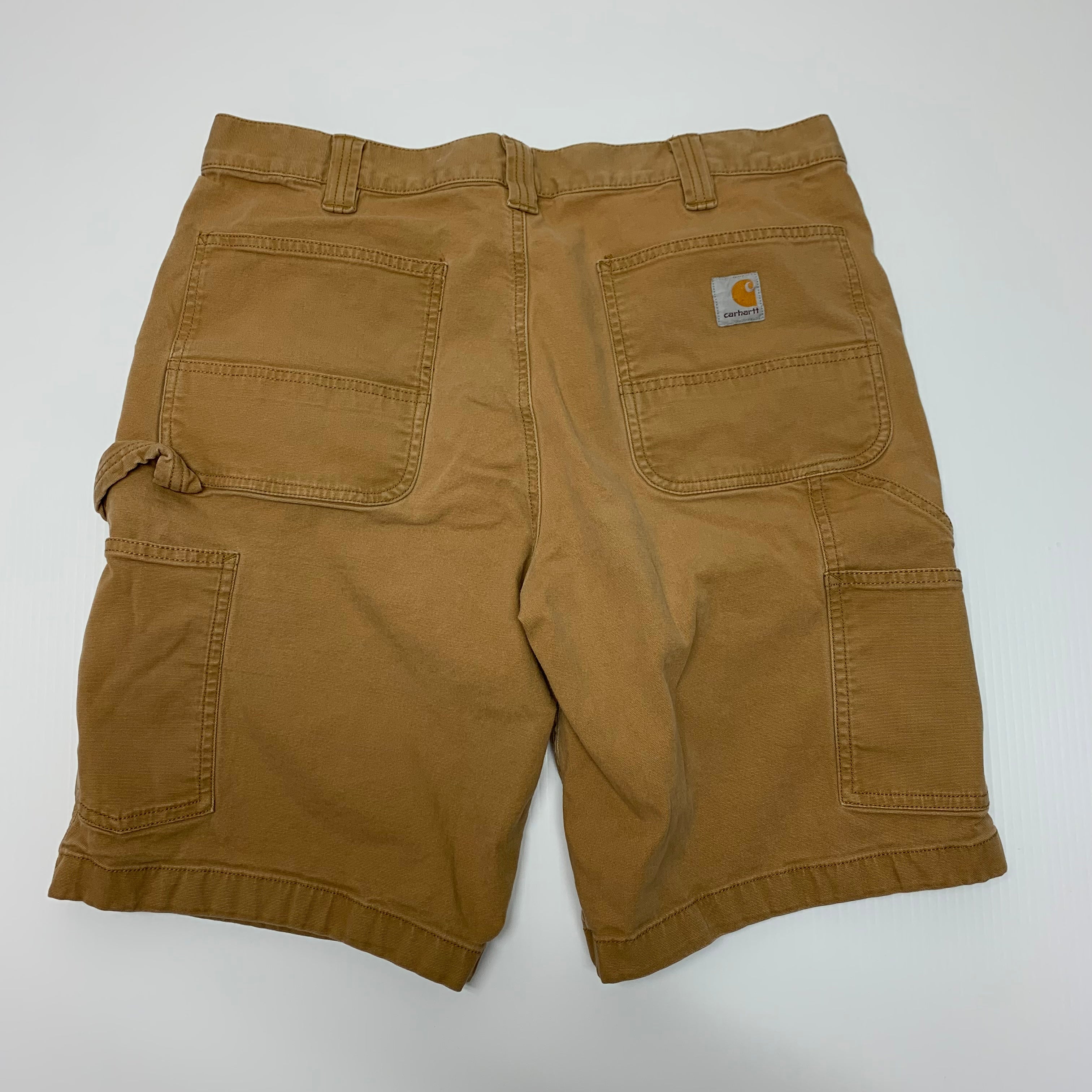 Beige Carhartt Carpenter Shorts 34