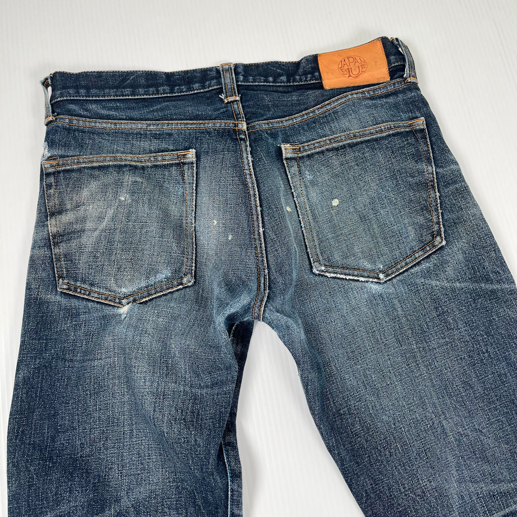 Japan Blue Selvedge Medium Wash Denim 31