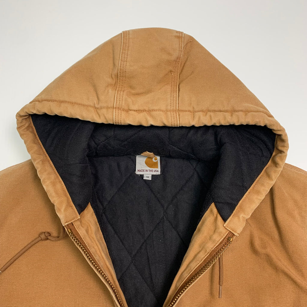 Carhartt Tan Hooded Jacket M