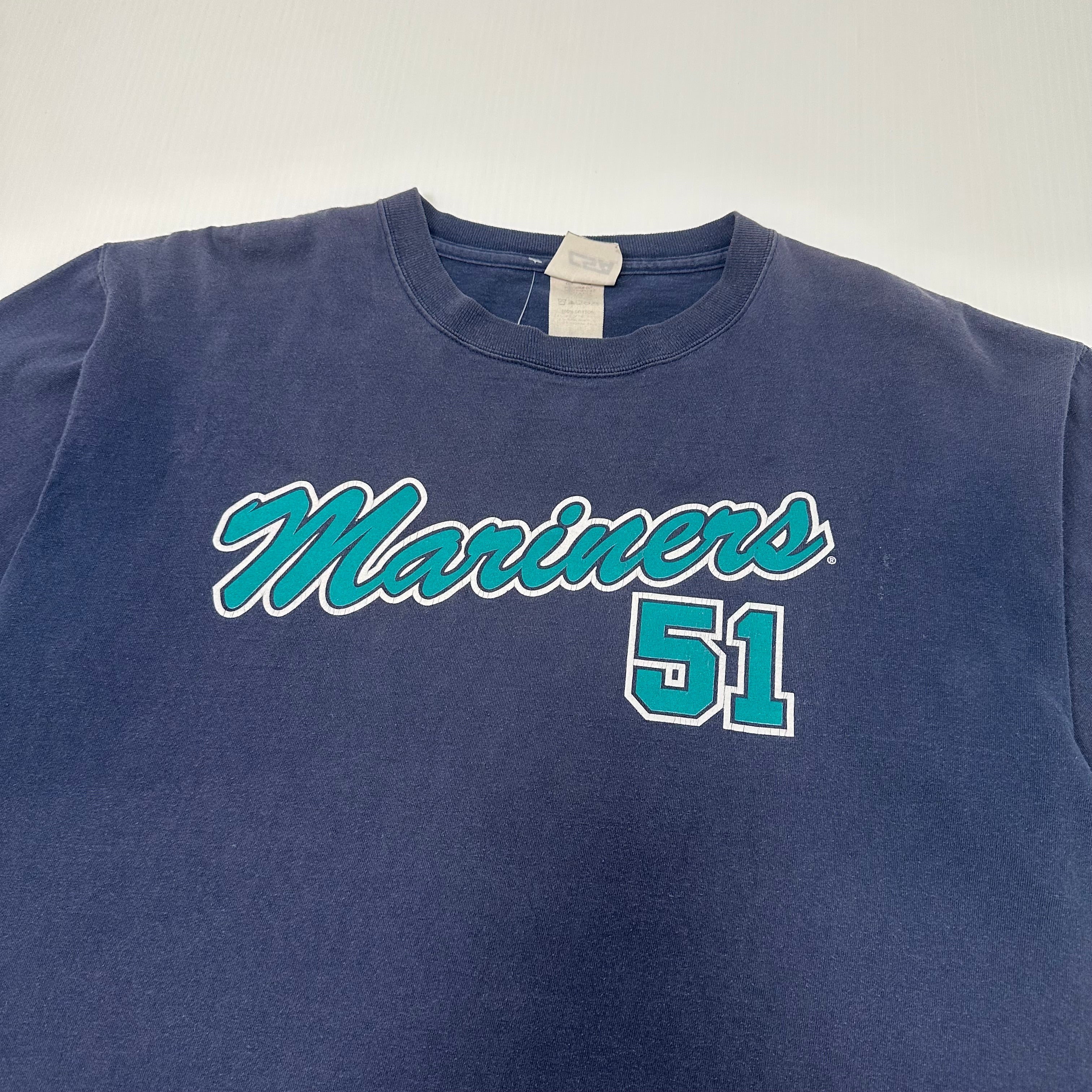 2005 Seattle Mariners MLB Ichiro #51 Graphic Tee M