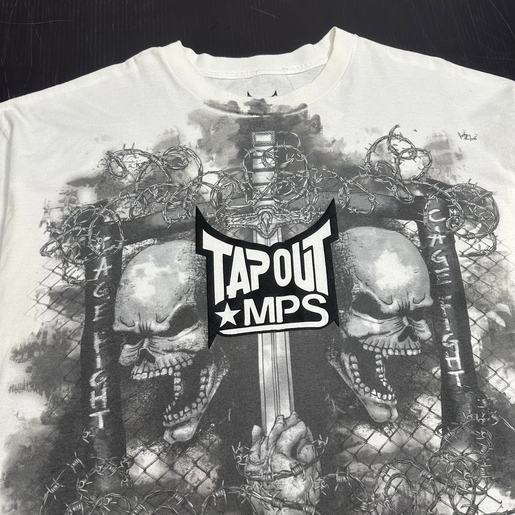 Y2K Tapout MPS AOP Graphic Tee XXL