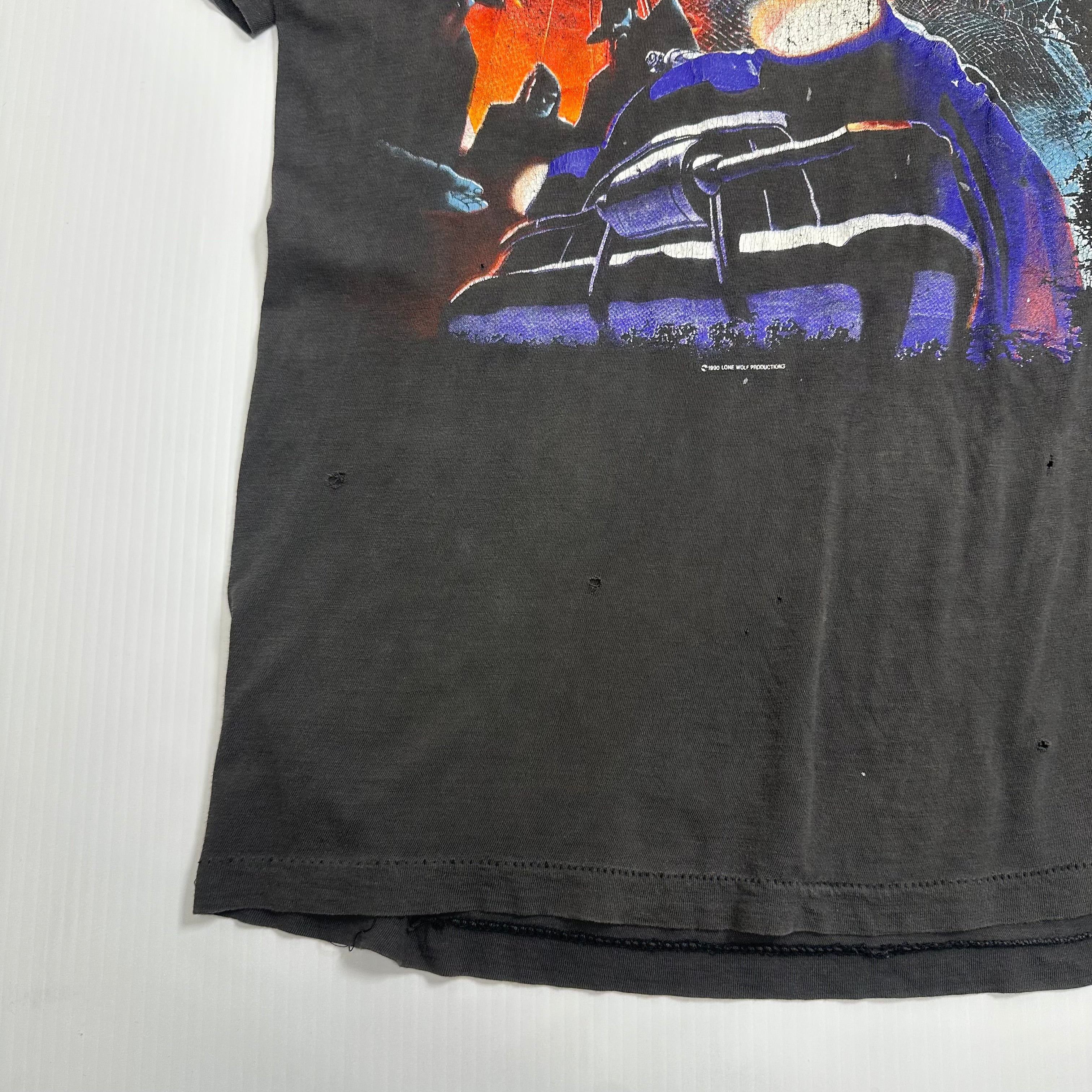 1991 ZZ Top Recycler World Tour Distressed Band Tee L