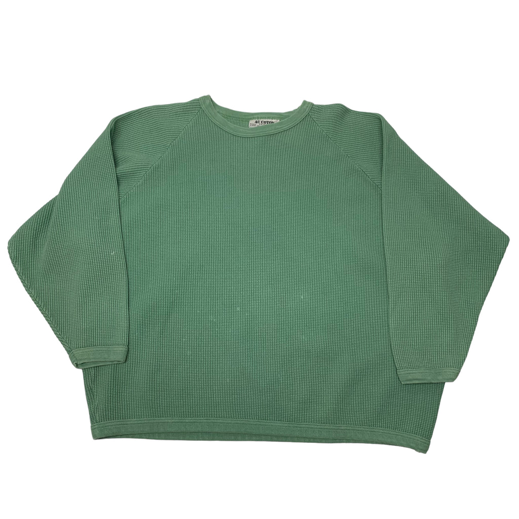 Au Coton Green Sweater L