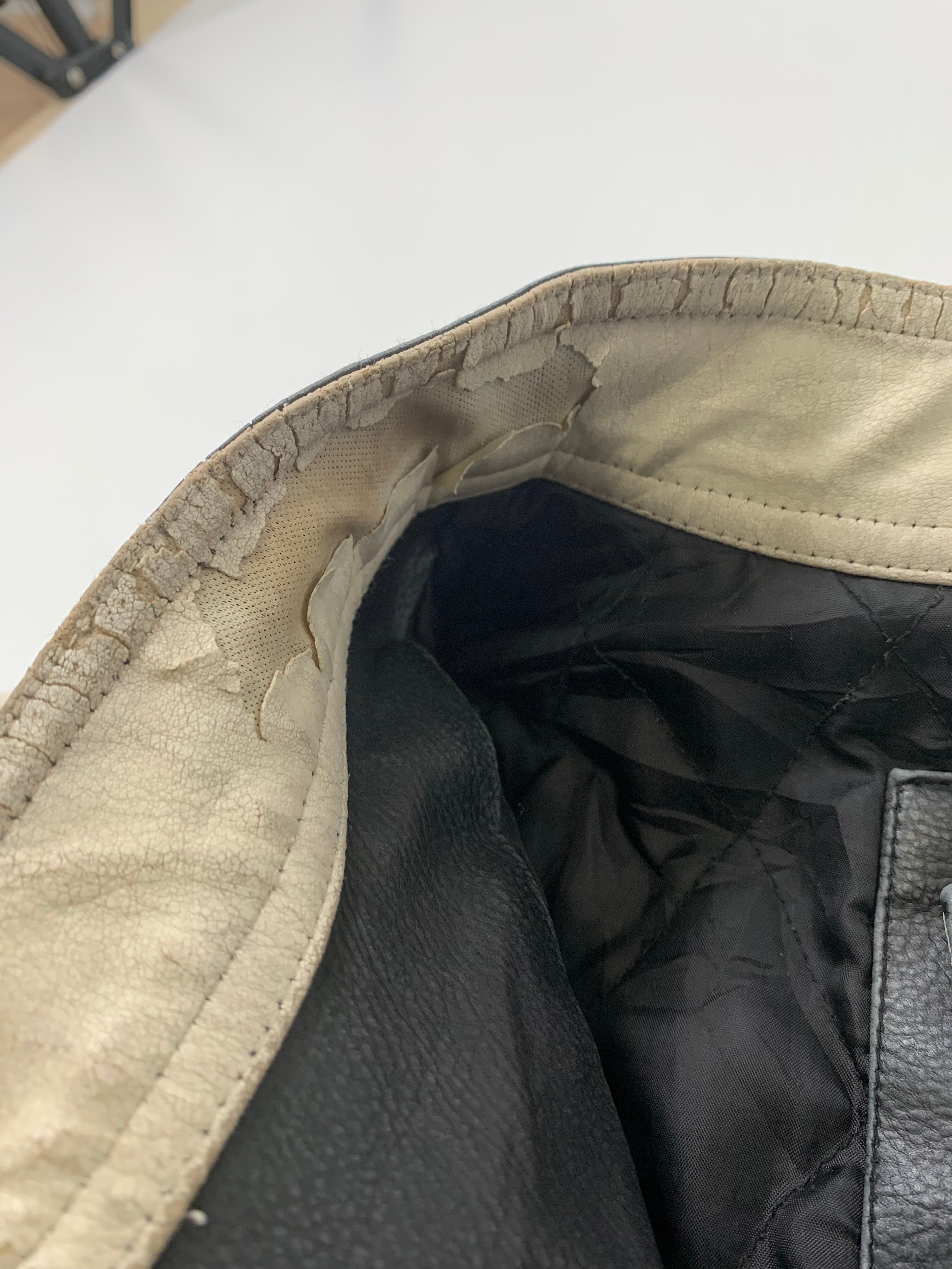 Whispering Smith Leather Moto Jacket L