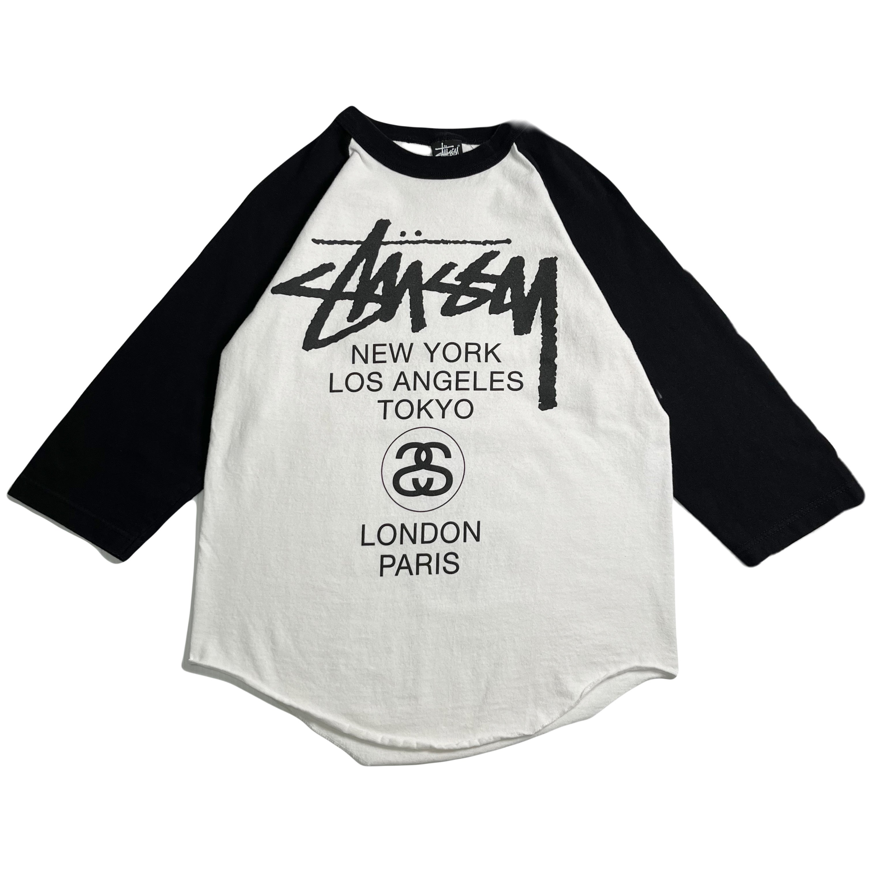Stüssy International Cities Raglan Shirt S
