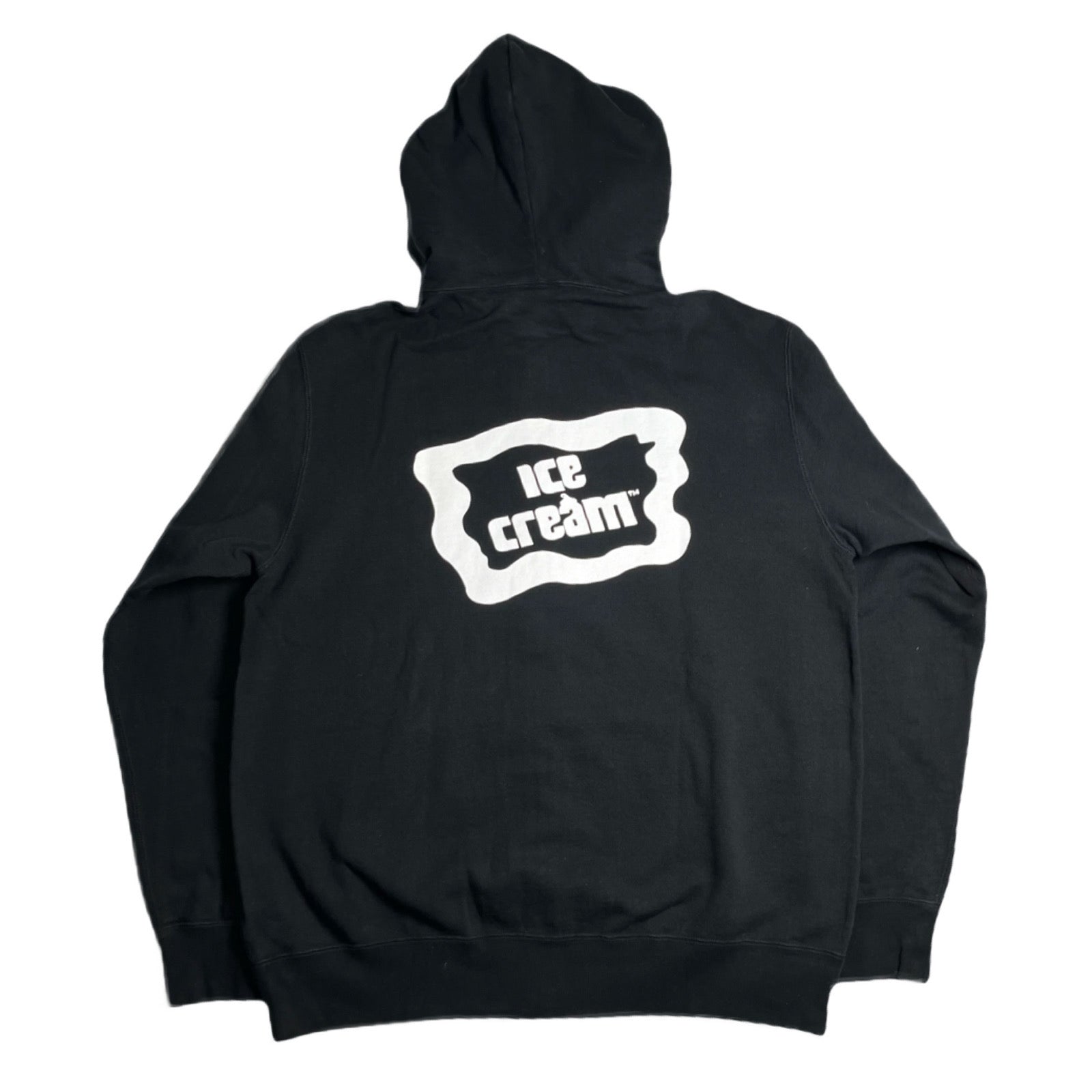 Ice Cream Logo Zip Hoodie XL