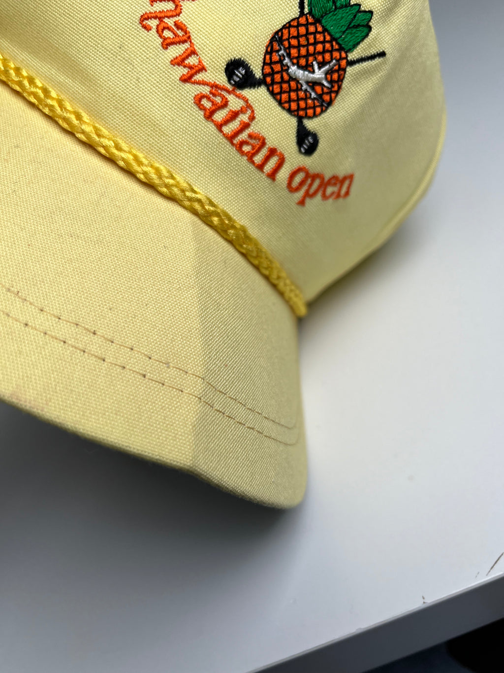 Vintage Hawaiian Open Strapback Hat