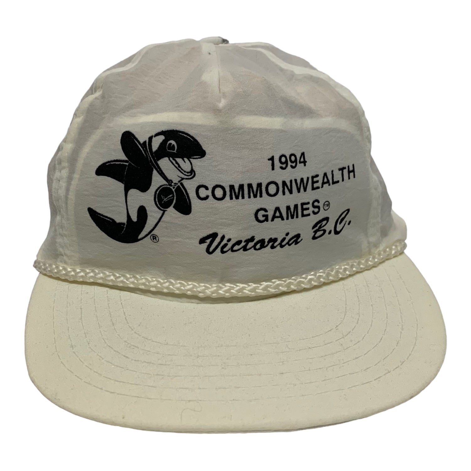 White Victoria BC Common Wealth Games Hat