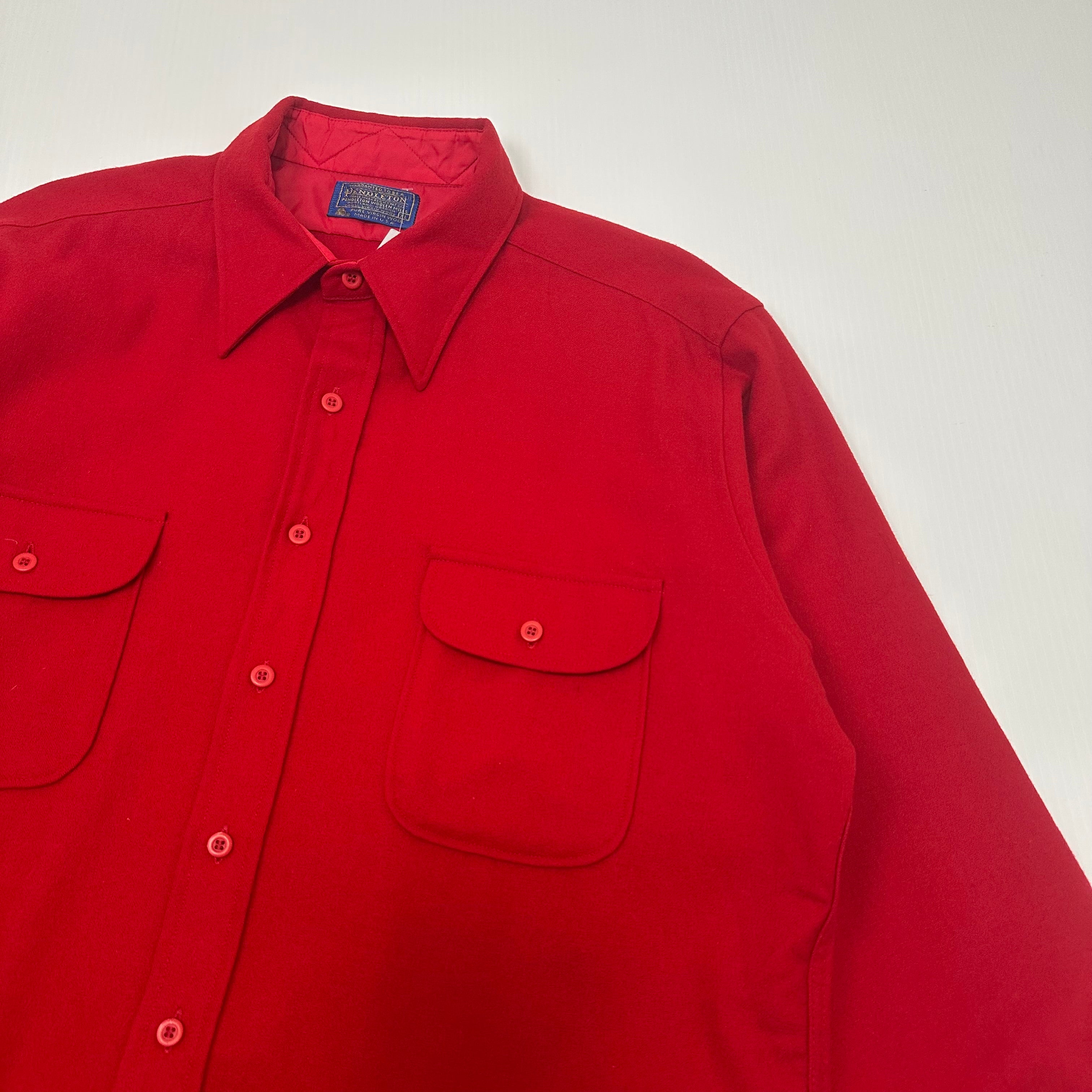 Vintage Pendleton Wool Button Up Shirt XL