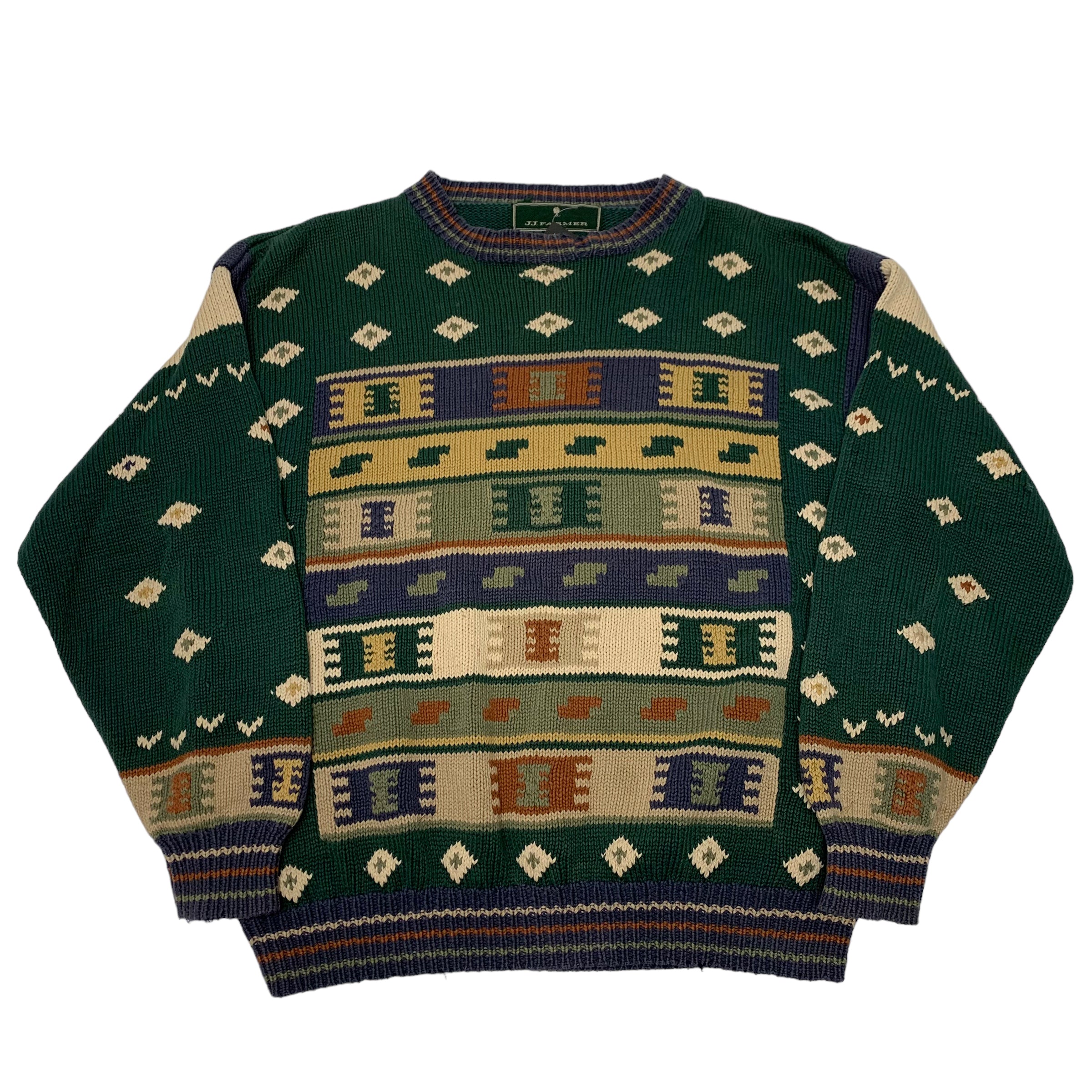 Vintage JJ Farmer Knit XL