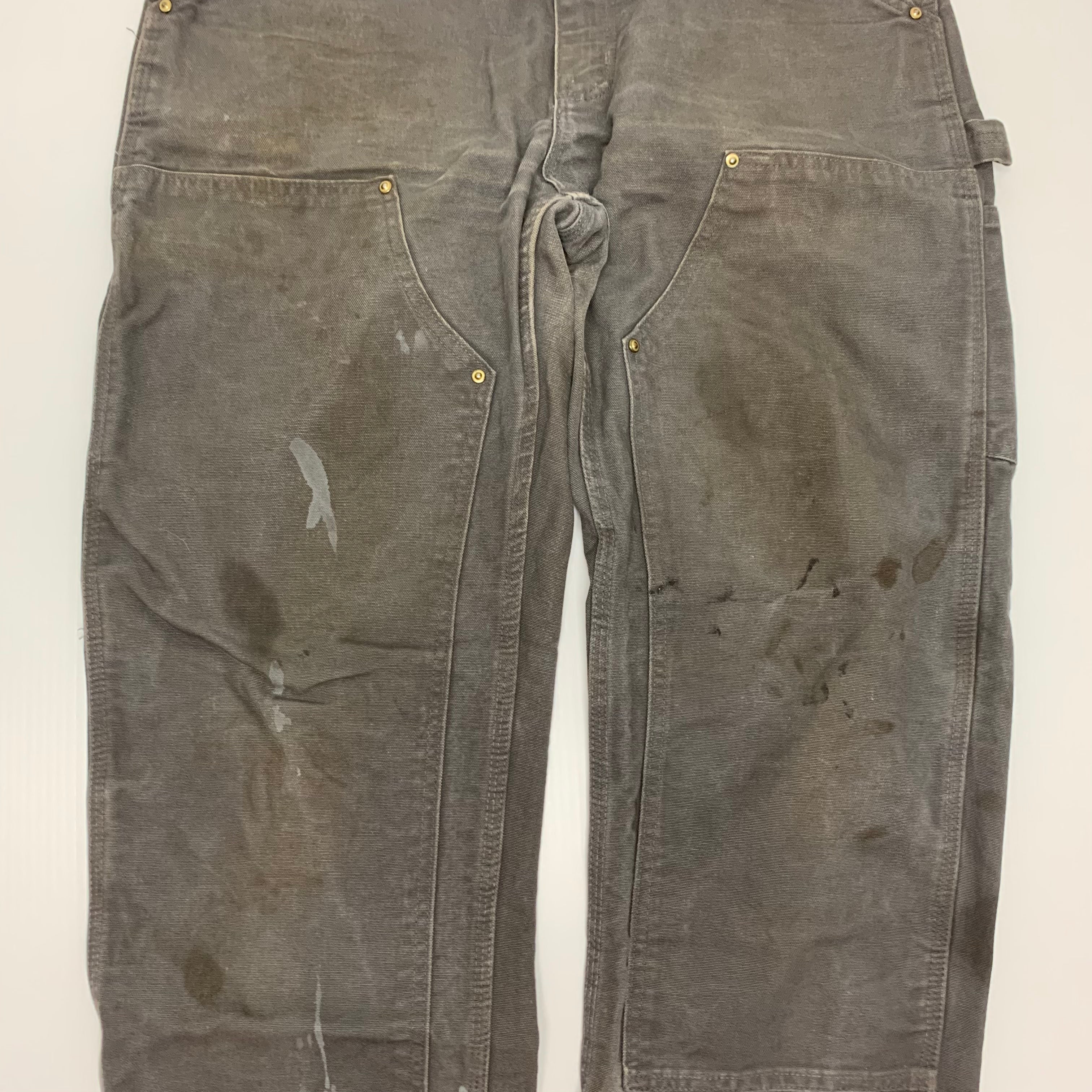 Carhartt Grey Double Knee Denim 34x34 0411